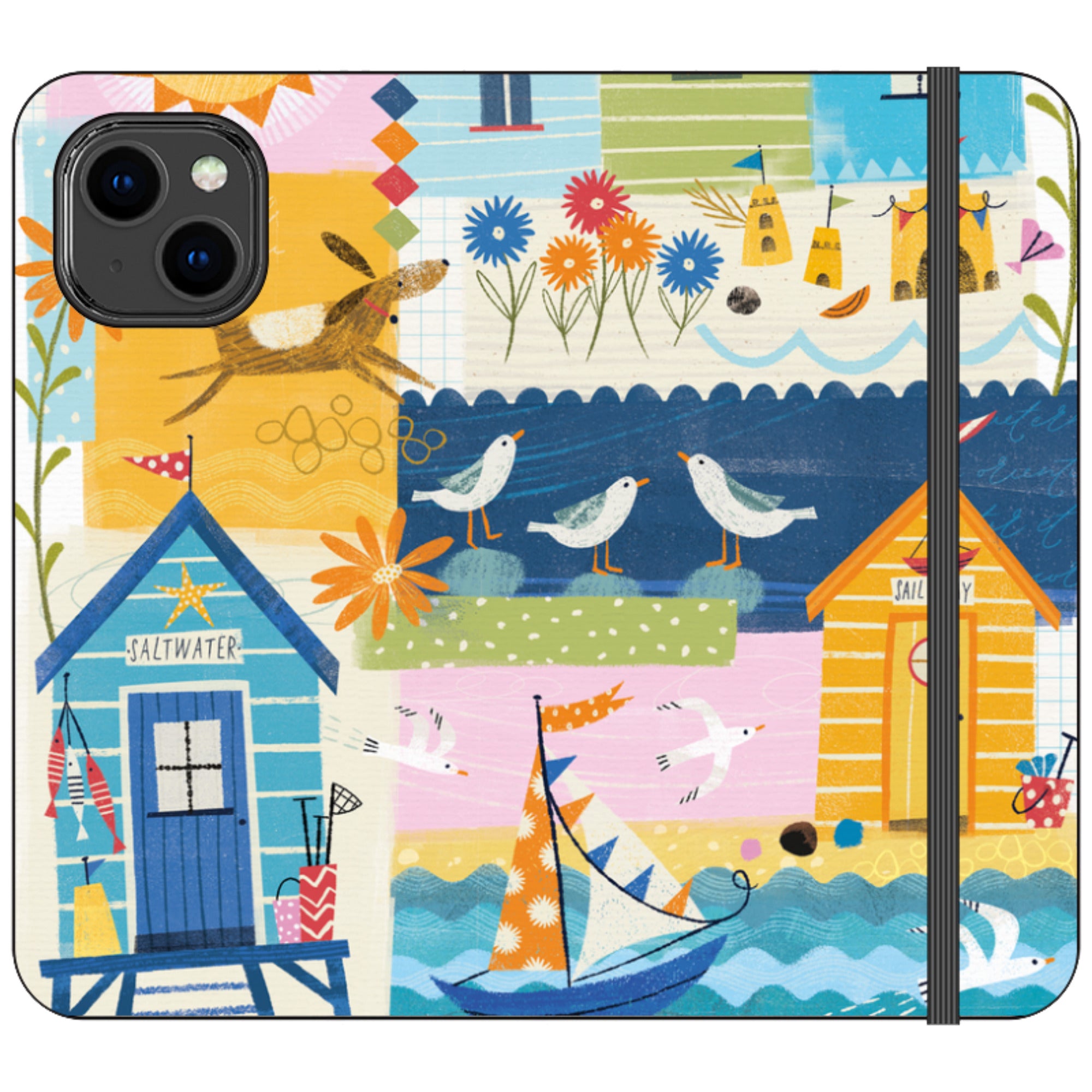 Sunny Days Wallet Case By Ali Brookes