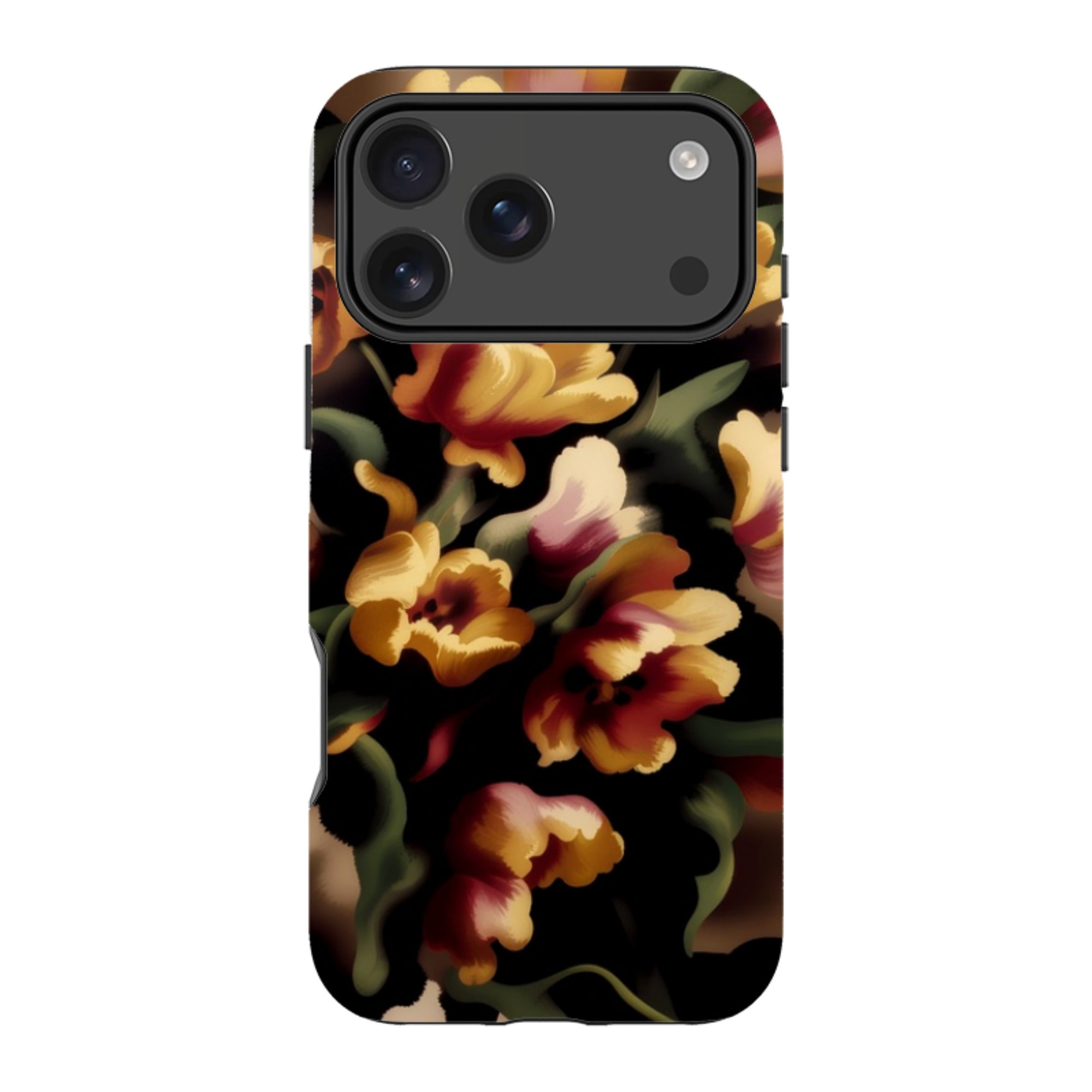 iPhone MagSafe Tough Case - Cloudy Tulips