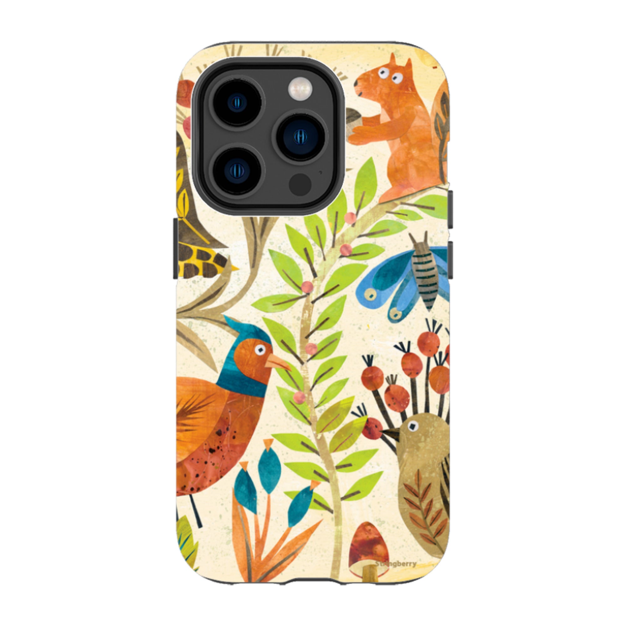 iPhone MagSafe Tough Case - Woodland Friends By Tracey English