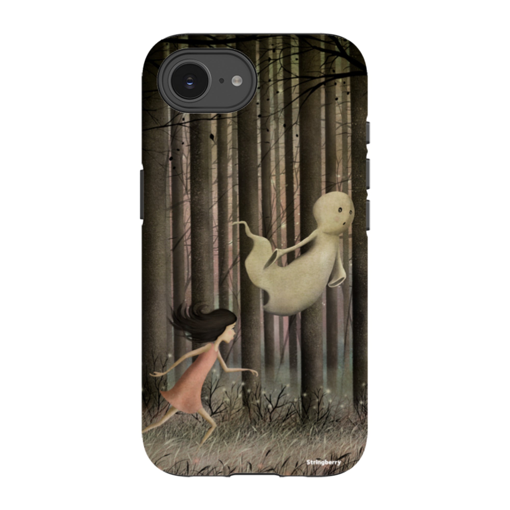 iPhone Tough Case - Little Ghost By Maja Lindberg