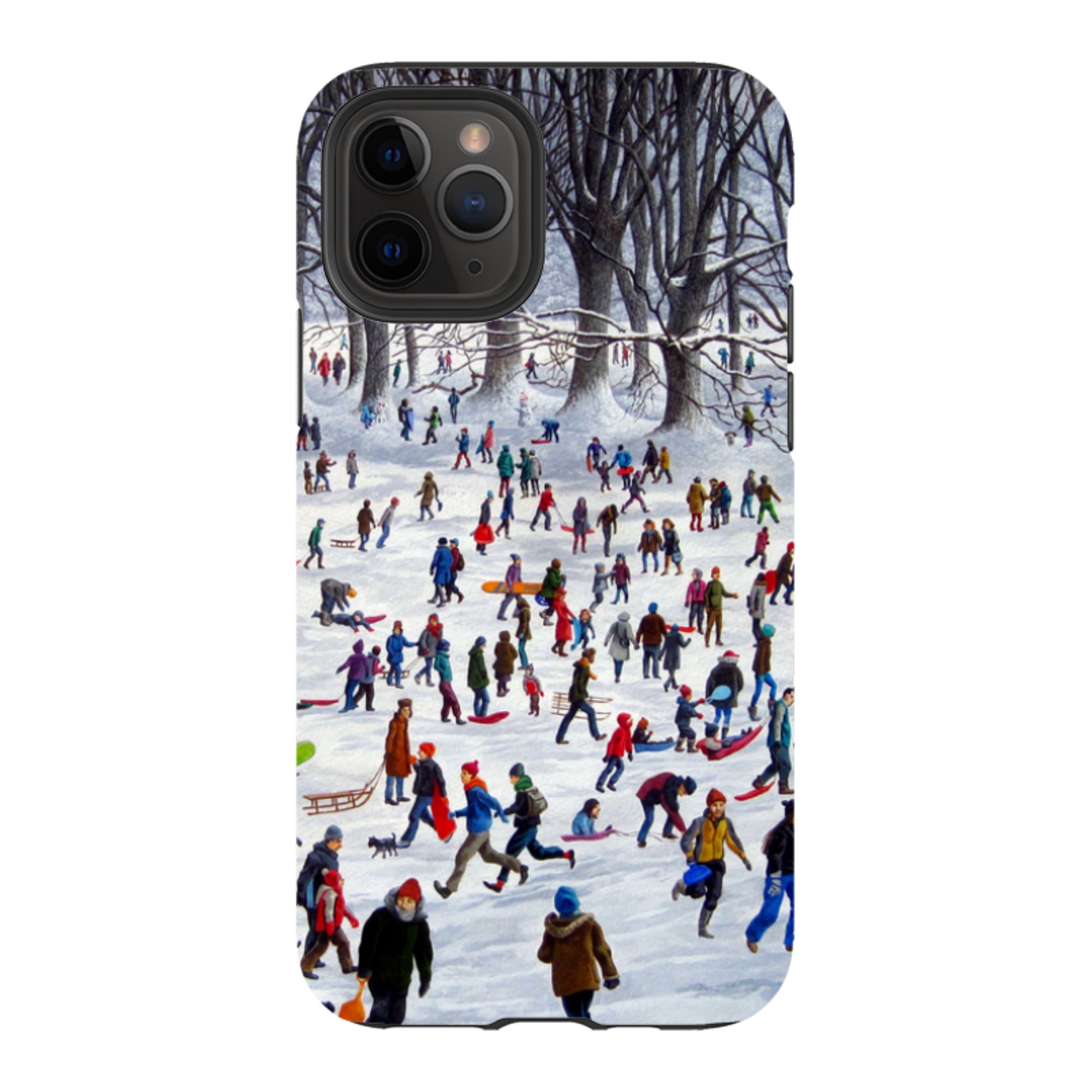 iPhone Tough Case - Snowtime By Philip Hood
