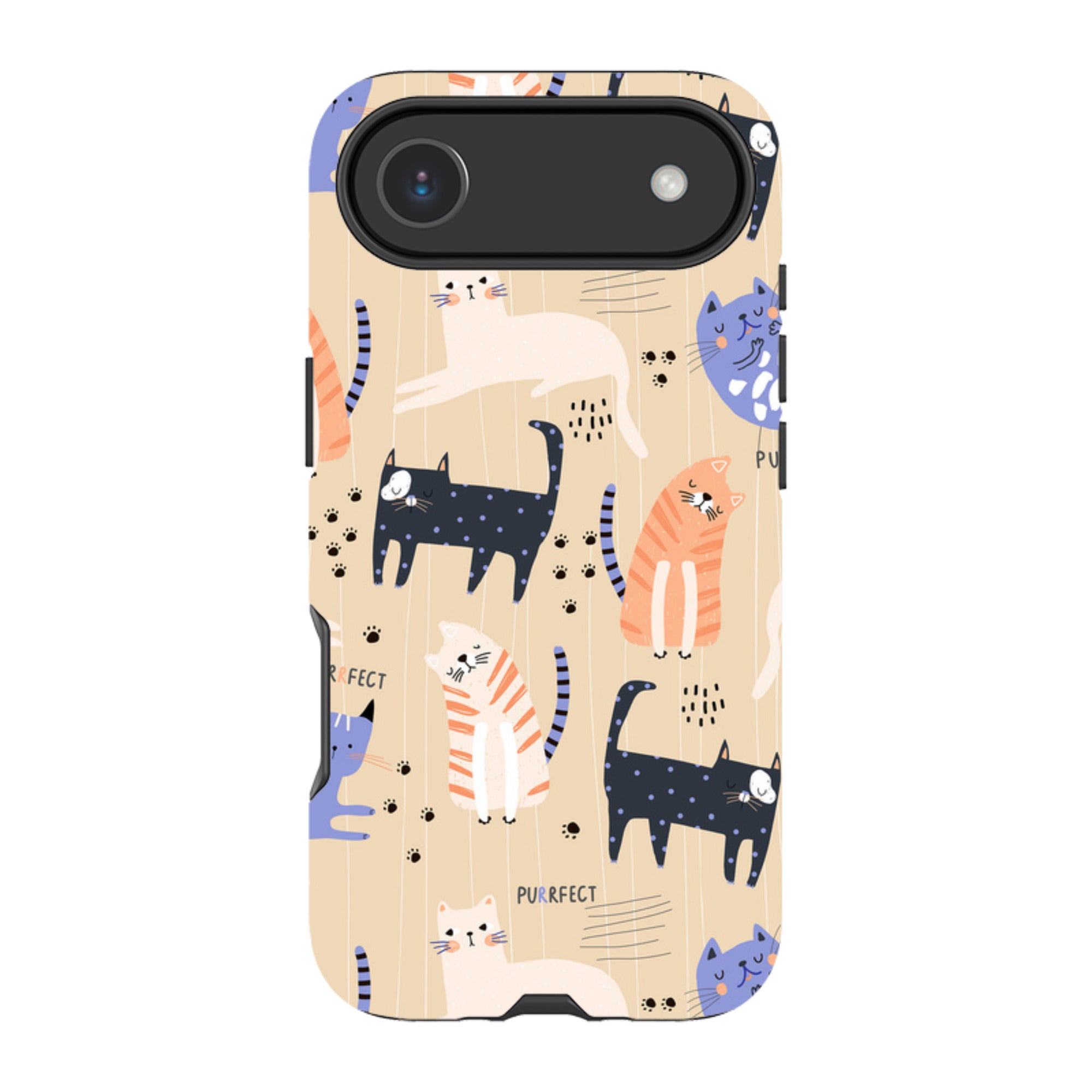 iPhone Tough Case - Purrfect