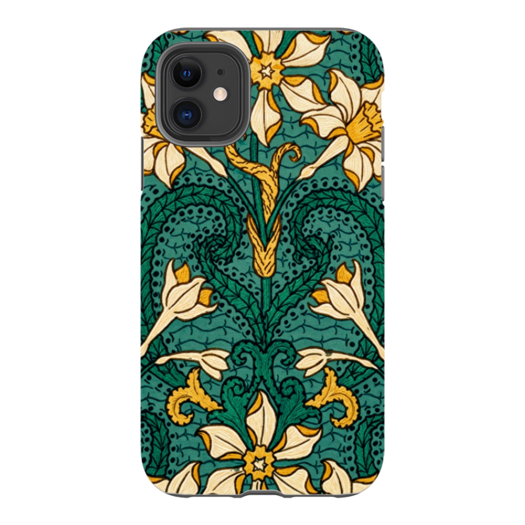iPhone Tough Case - Nouveau Daffodil Floral