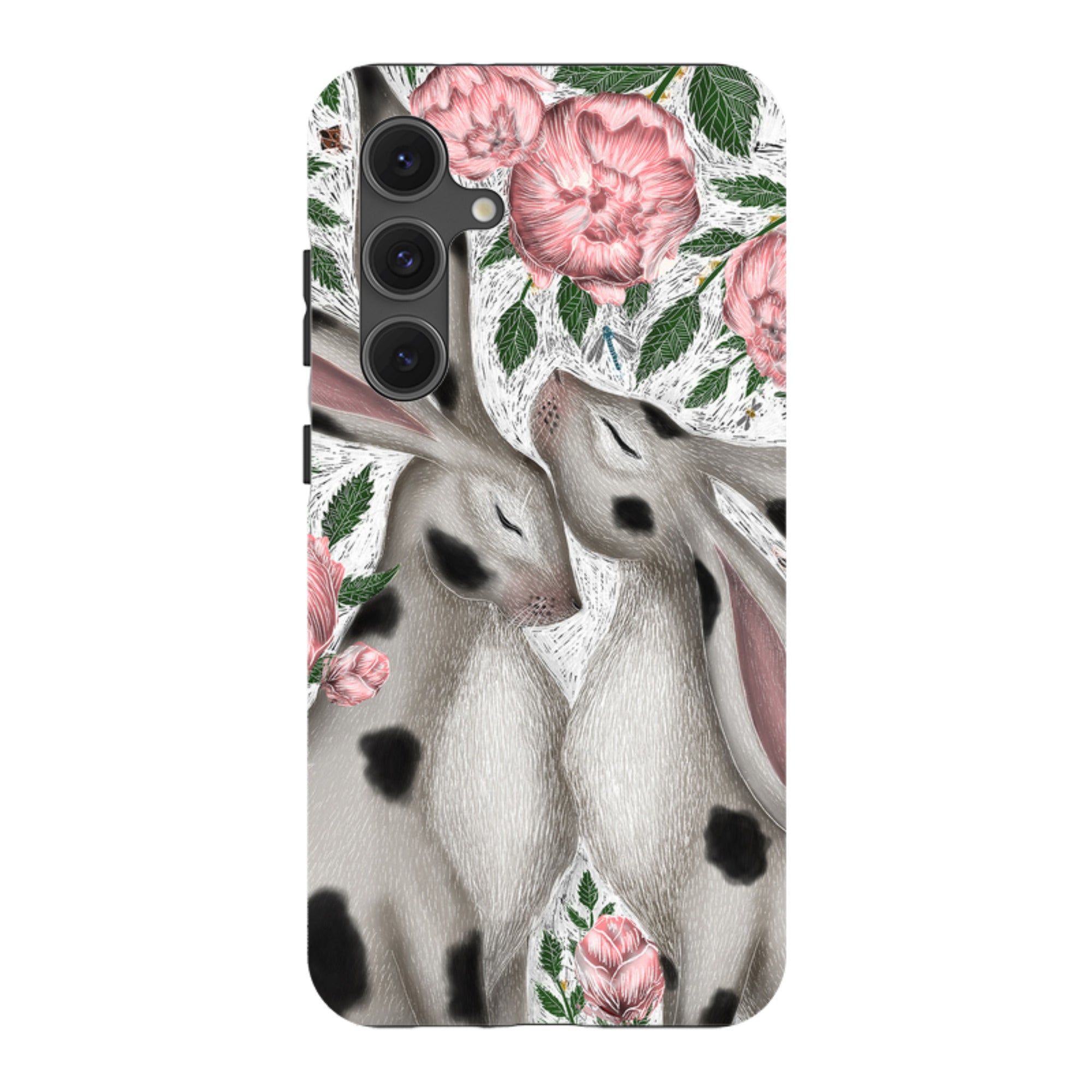 Samsung Tough Case - Hares And Peonies By Catherine Rowe