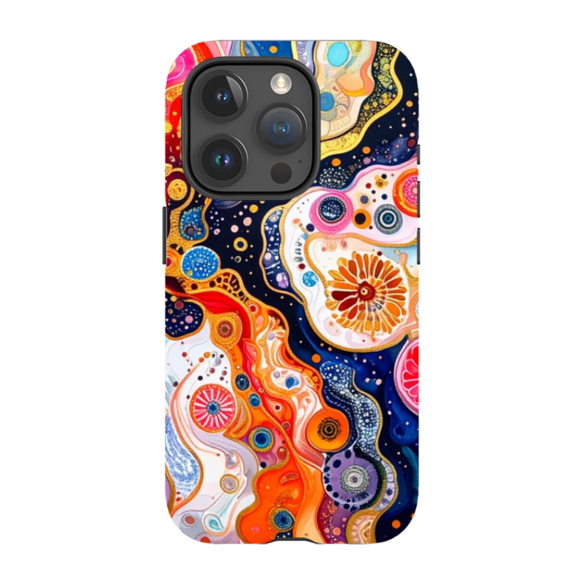 iPhone Tough Case - Cloud Marble