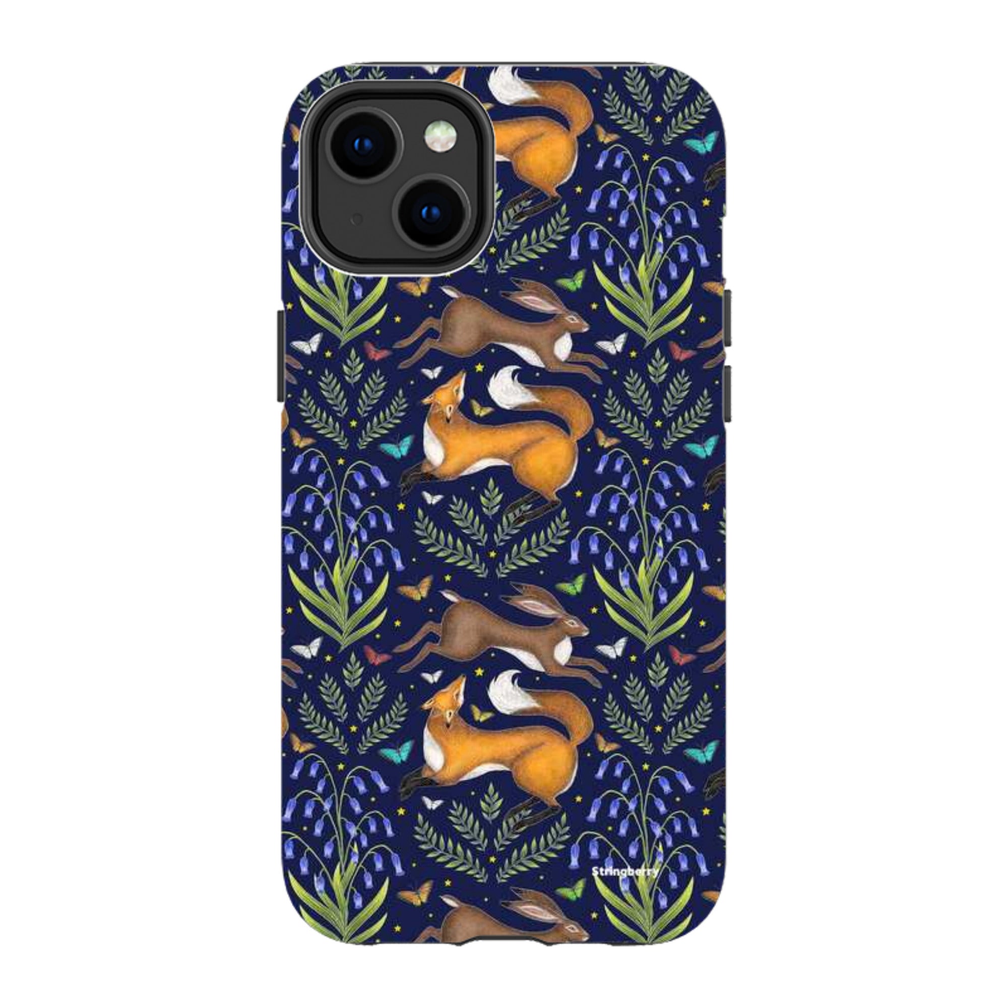 iPhone MagSafe Tough Case - Fox and Hare By Catherine Rowe