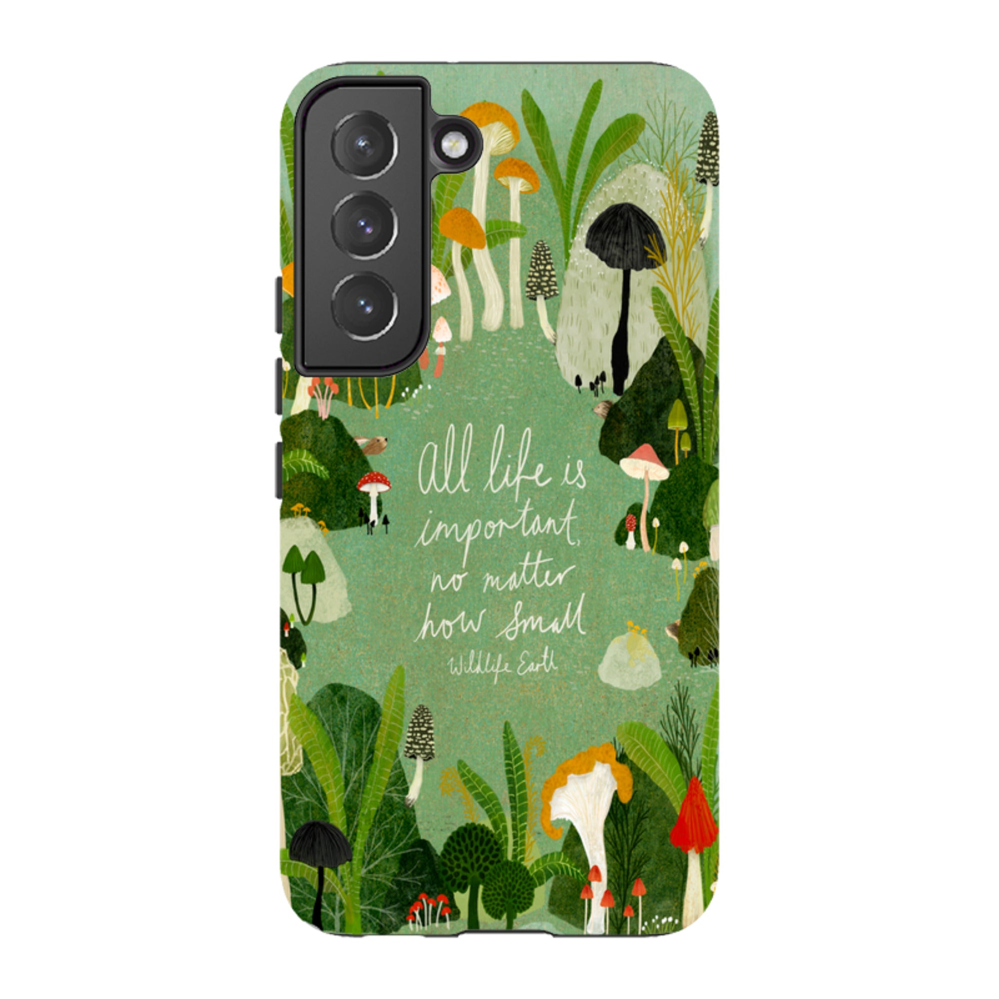 Samsung Tough Case - Wildlife Text By Katherine Quinn