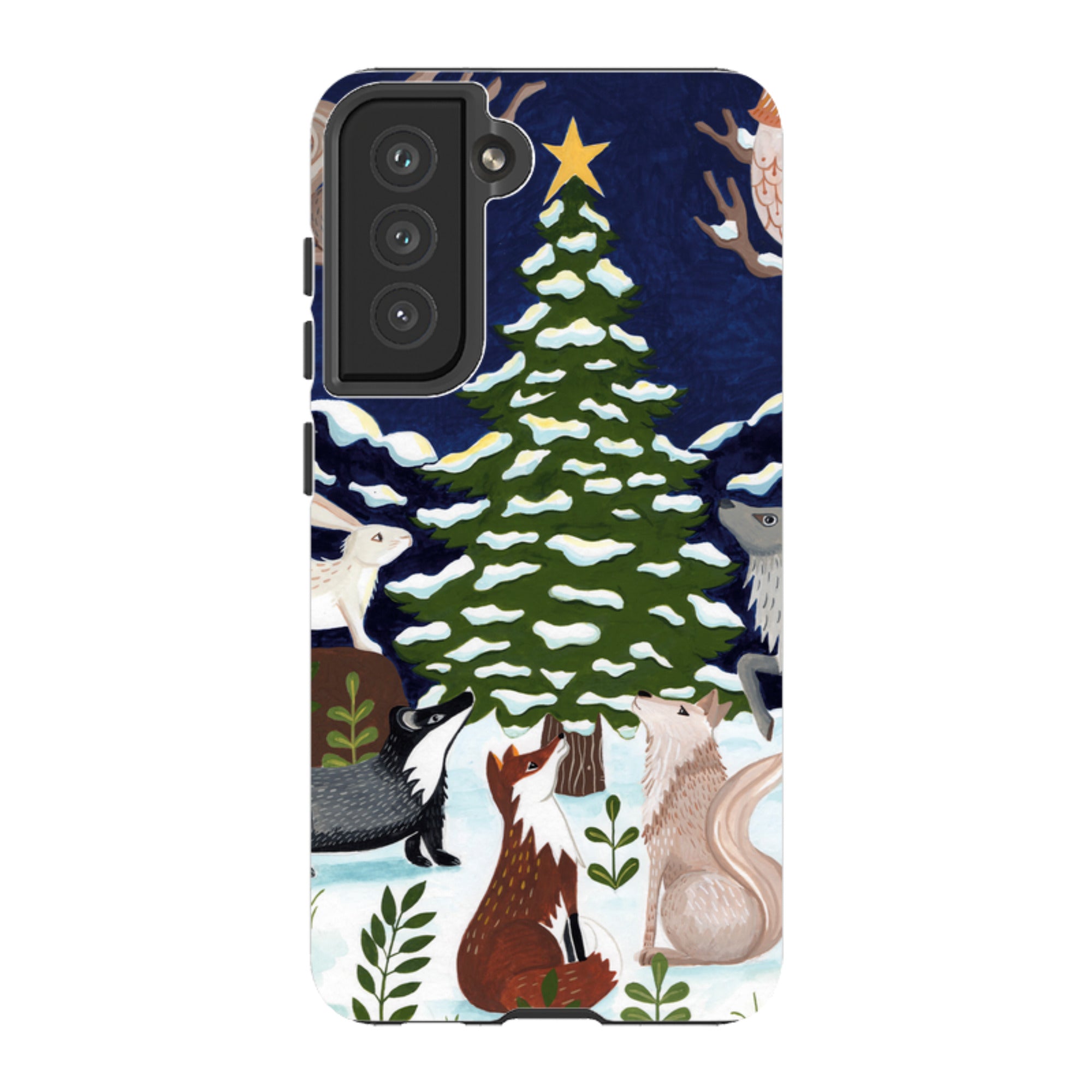 Samsung Tough Case - Christmas Tree By Bex Parkin