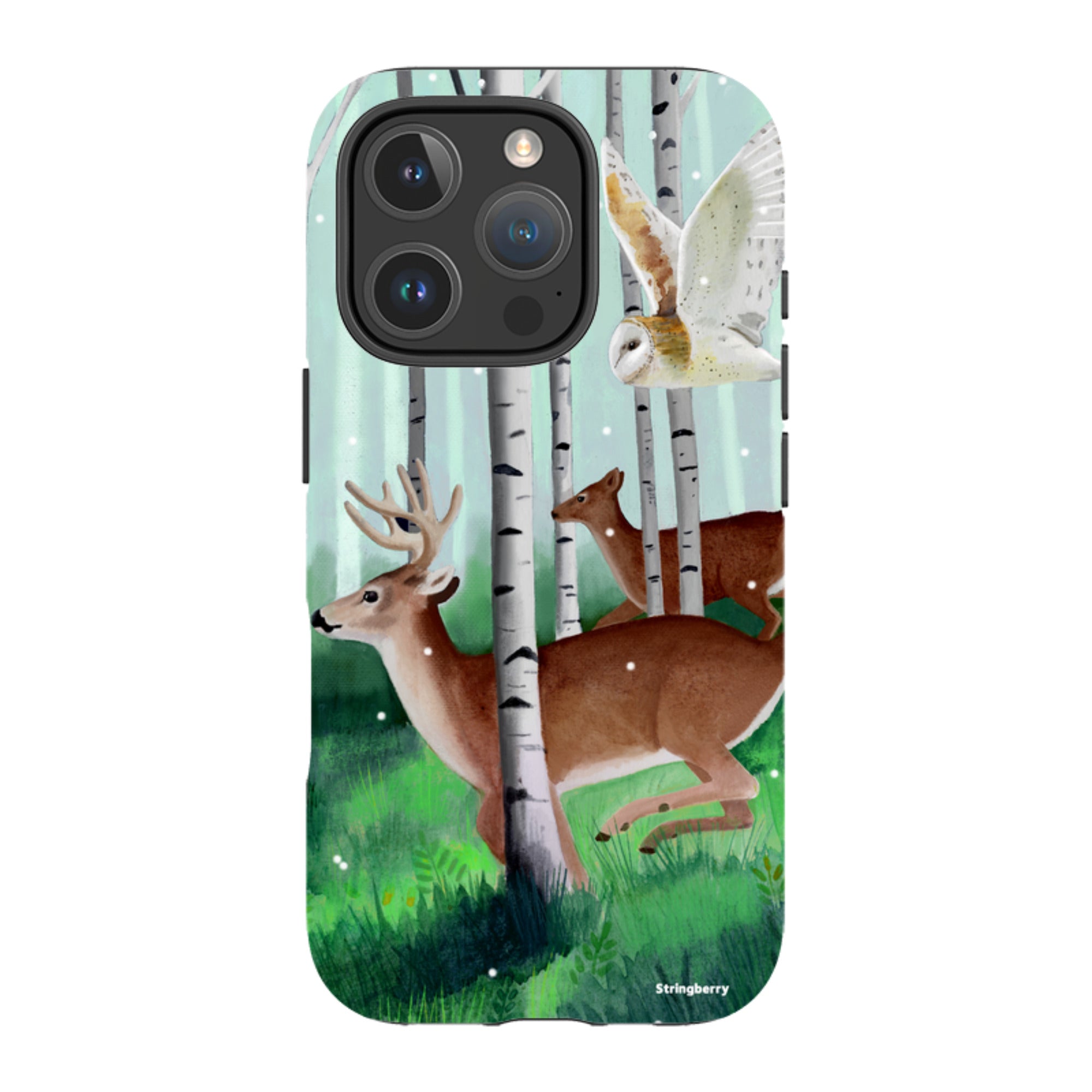 iPhone MagSafe Tough Case - Winter Woods By Bex Parkin