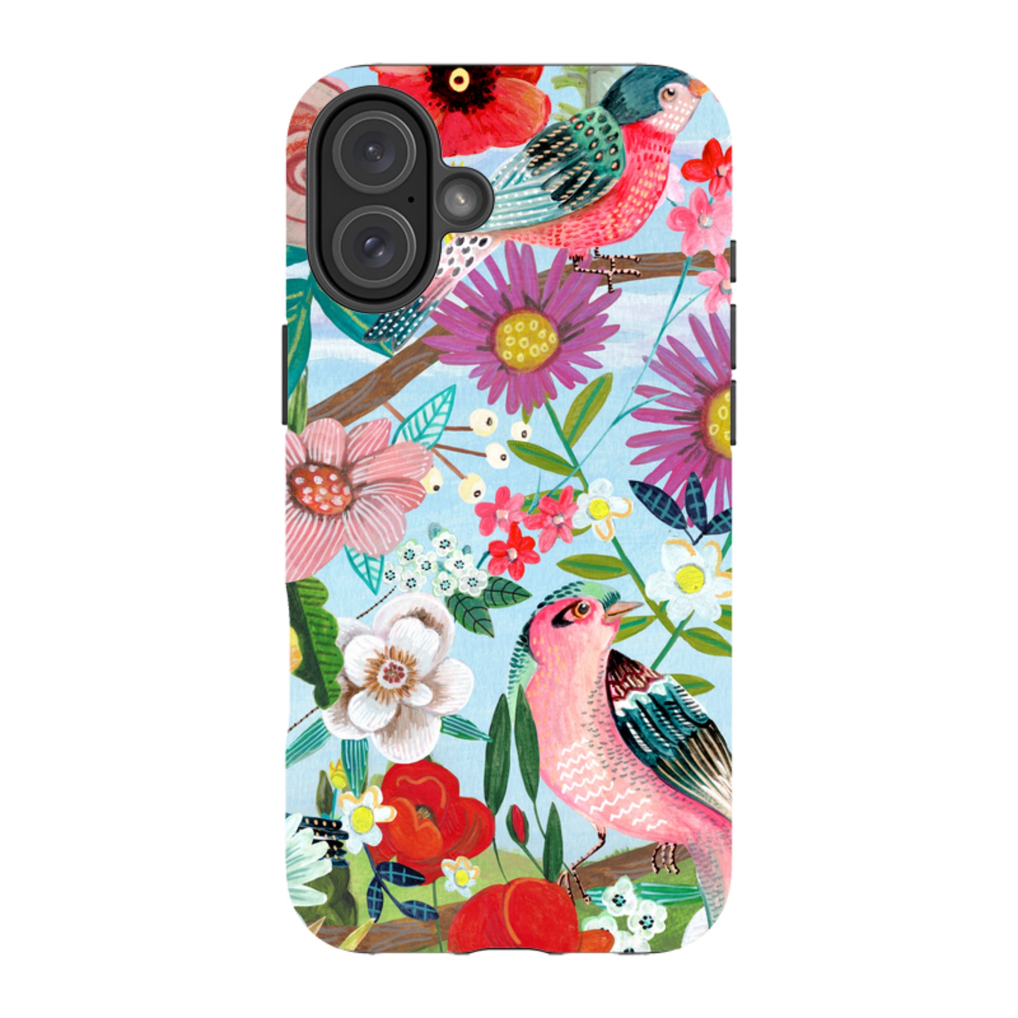 iPhone Tough Case - Birds By Caroline Bonne Muller
