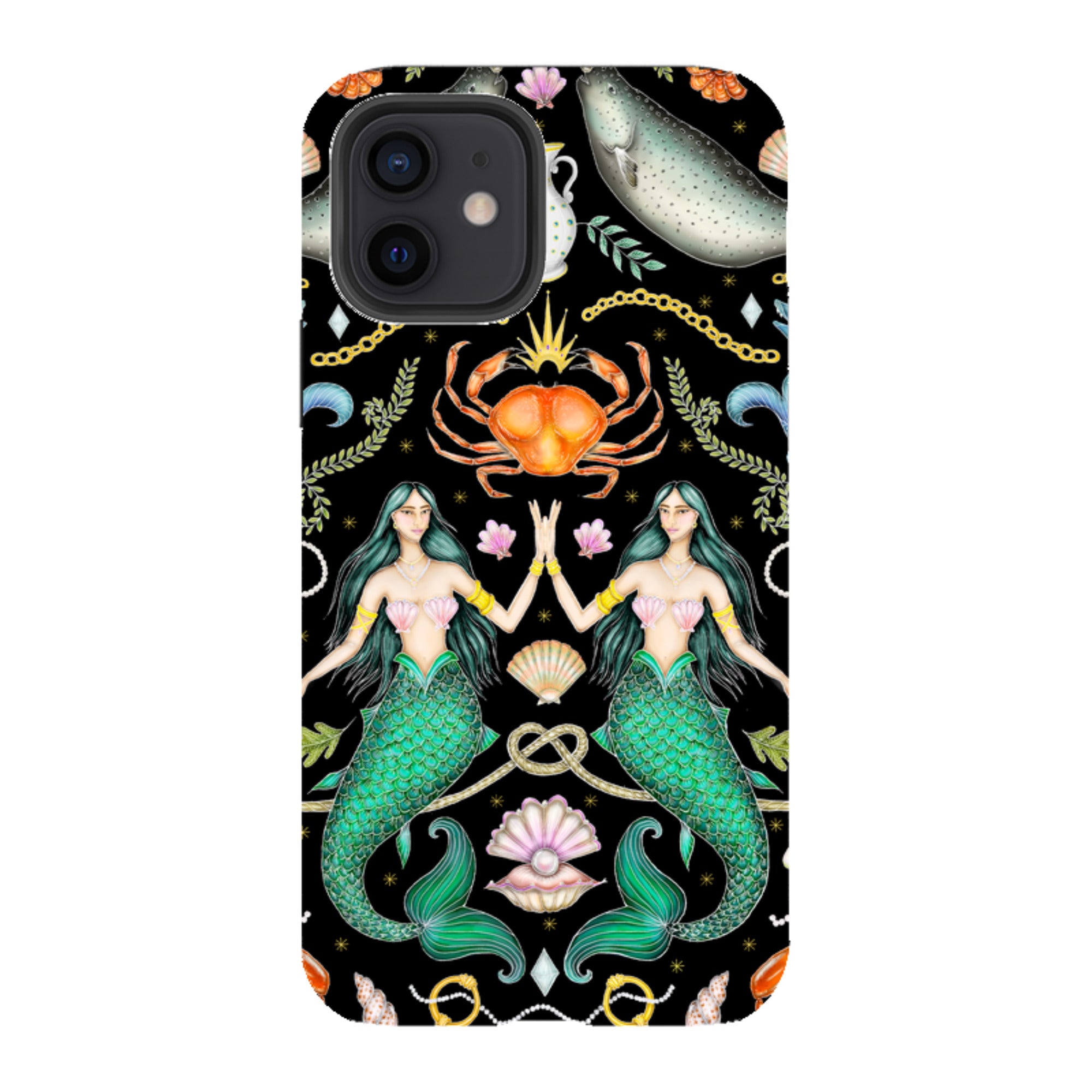 iPhone Tough Case - Tritons Treasure By Catherine Rowe