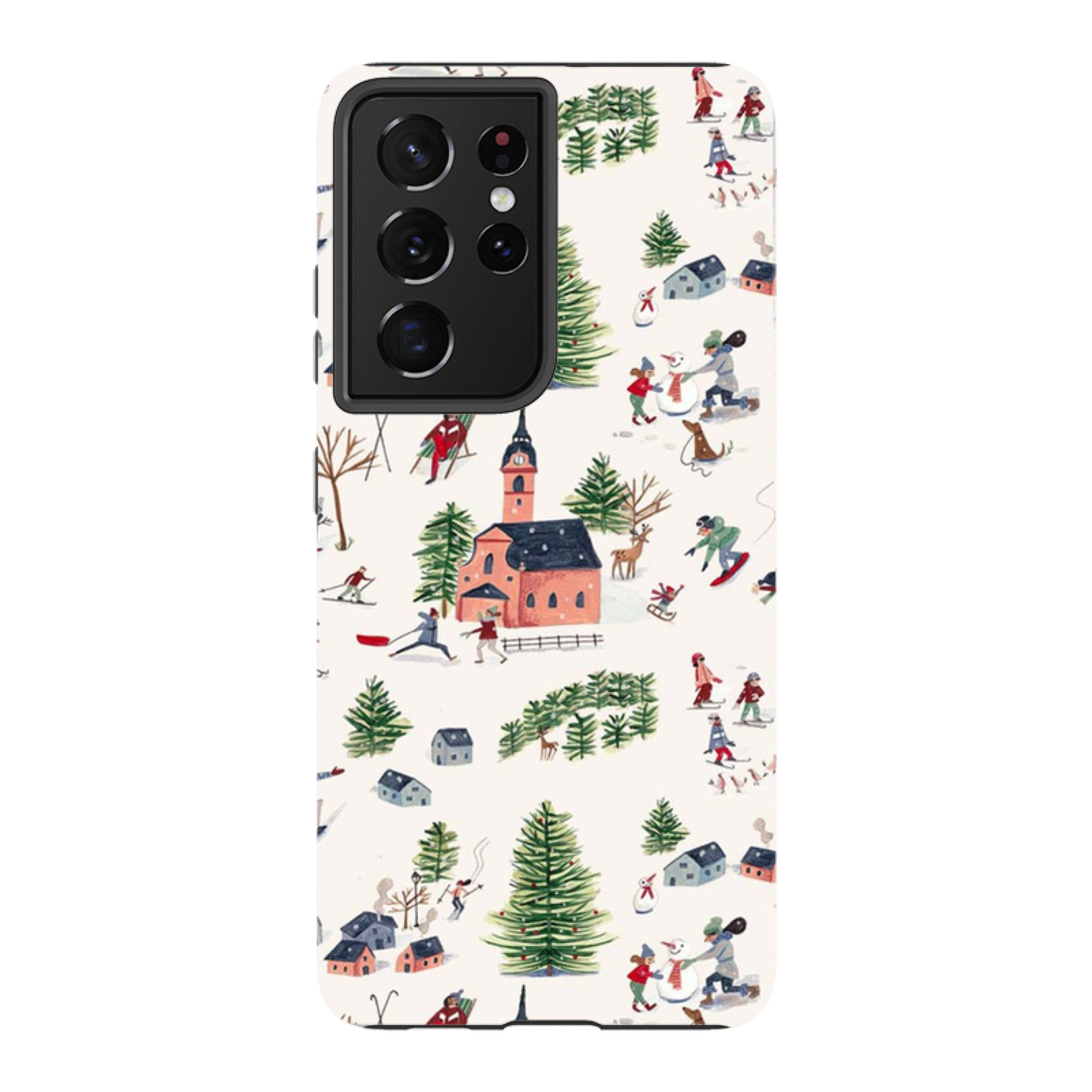 Samsung Tough Case - Skiing By Caroline Bonne Muller