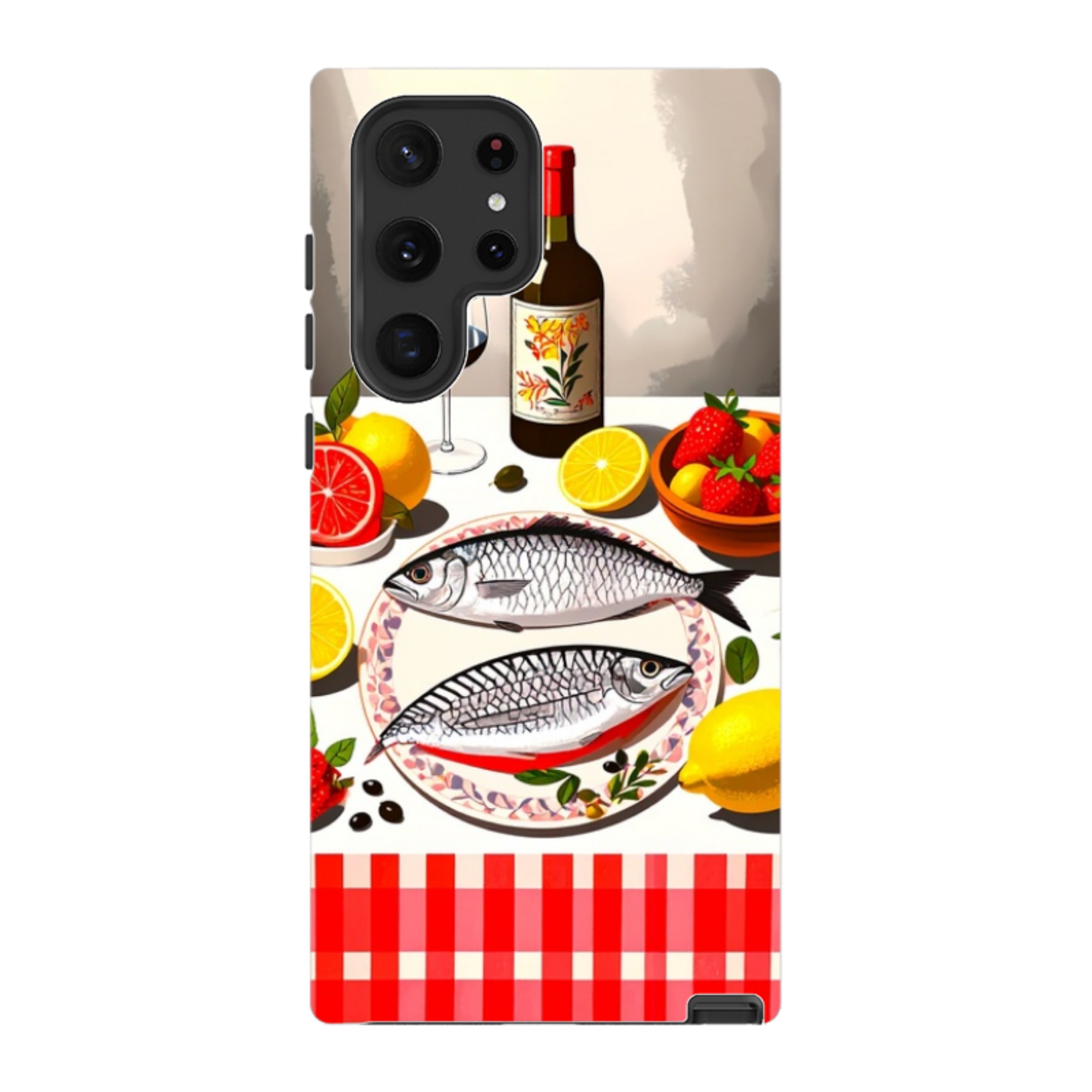 Samsung Tough Case - Plate Of Sardines