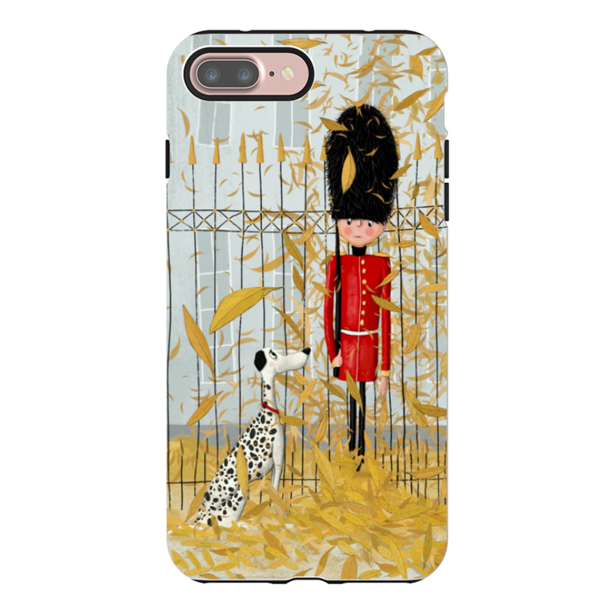 iPhone Tough Case - London In Leaves By Maja Lindberg
