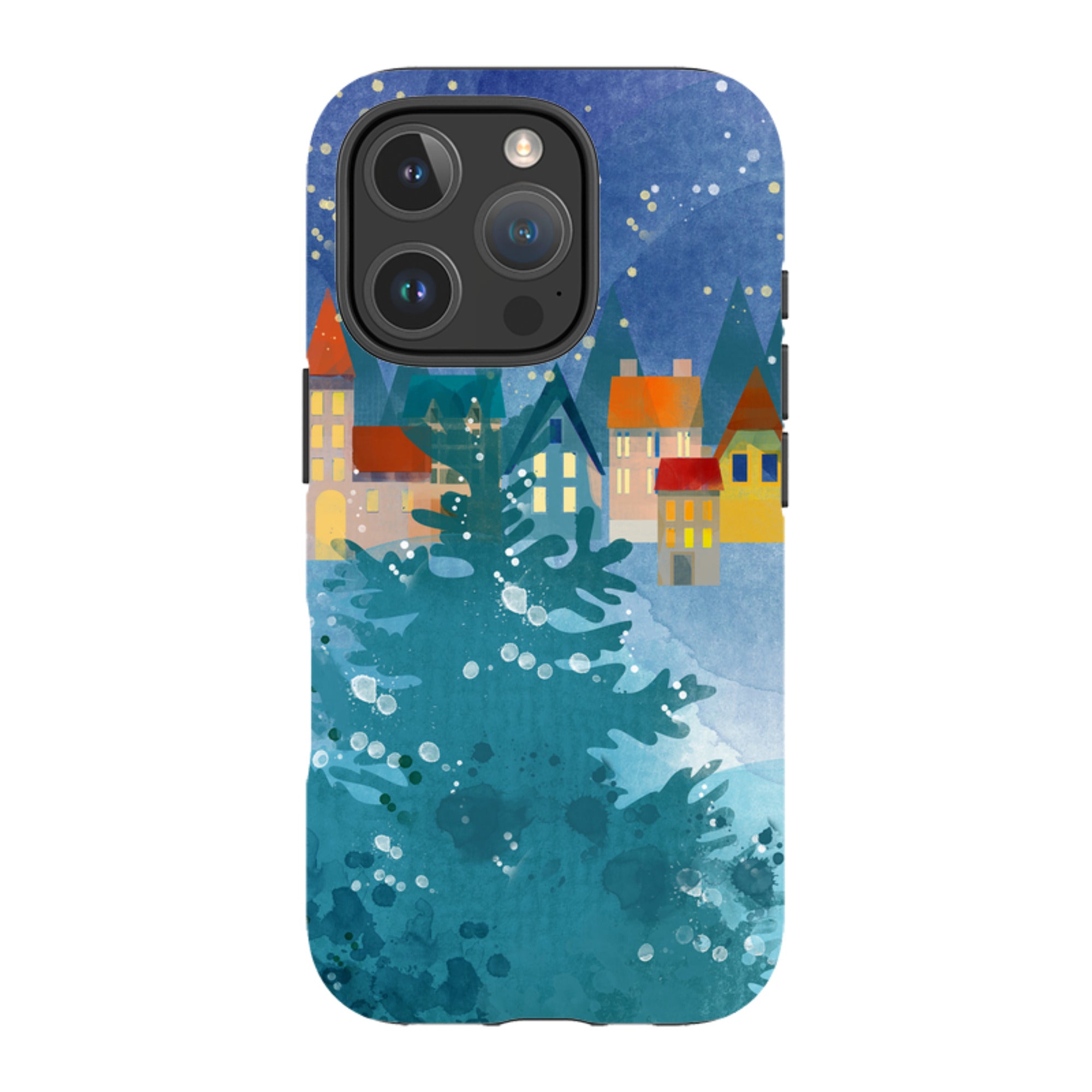 iPhone MagSafe Tough Case - Winter Town