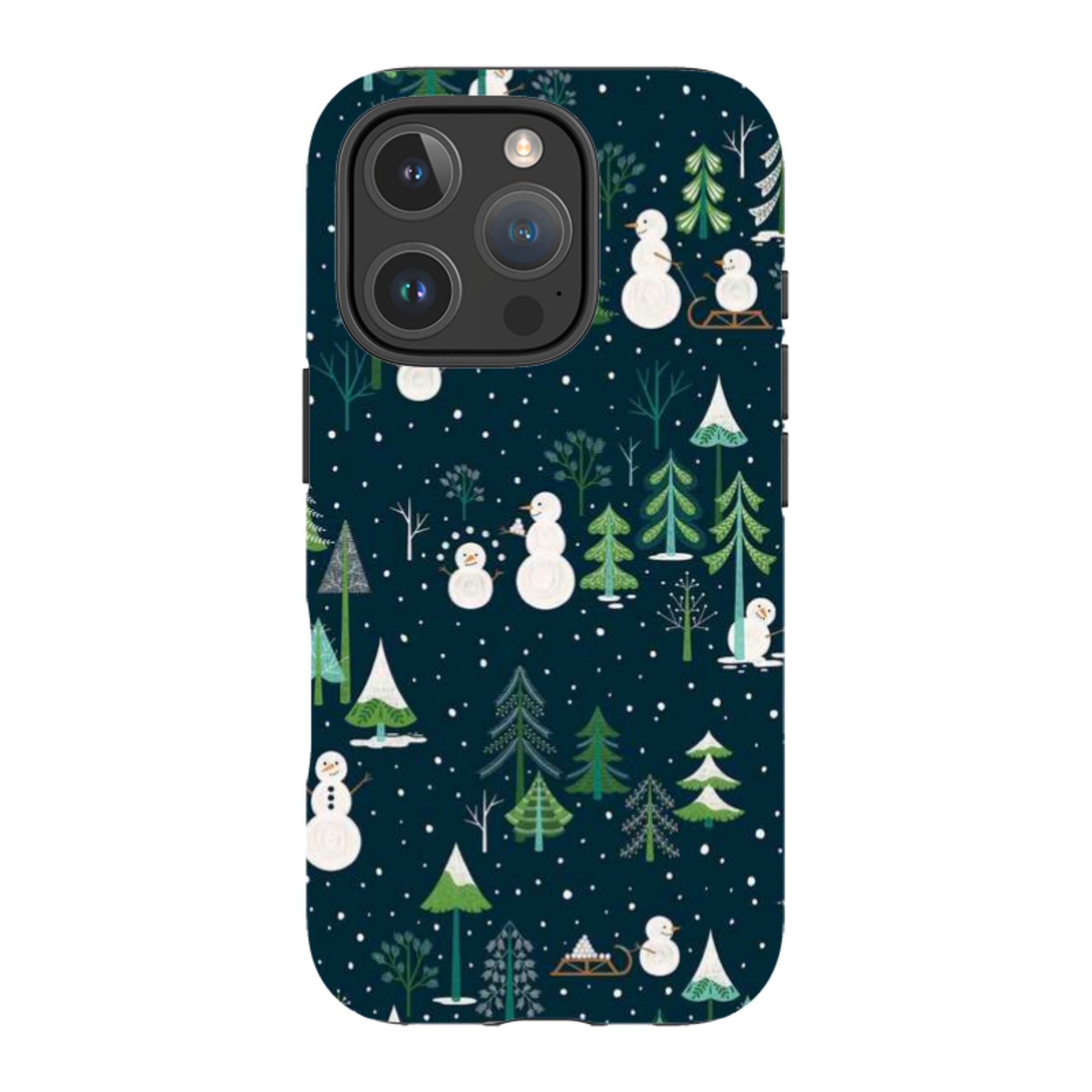 iPhone MagSafe Tough Case -  Snowman Playground By Jenny Zemanek