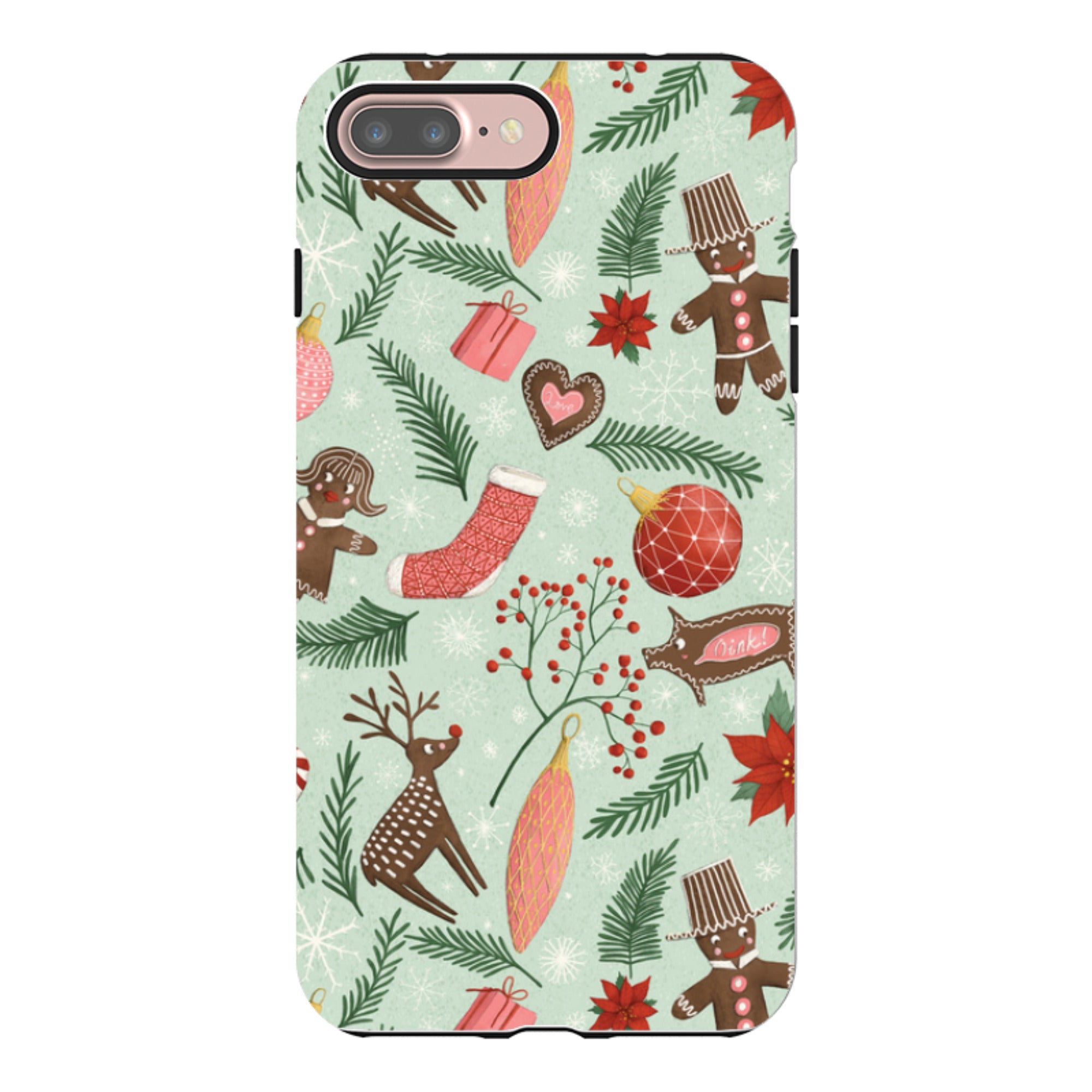 iPhone Tough Case - Christmas Feeling By Maja Lindberg