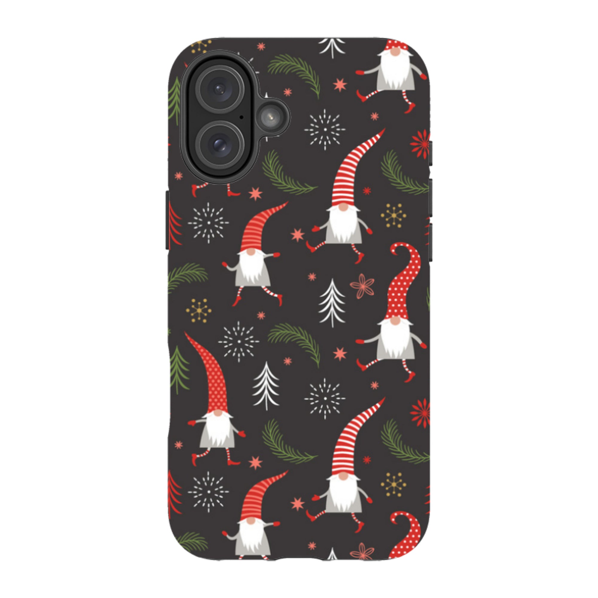 iPhone Tough Case - Merry Xmas Pattern