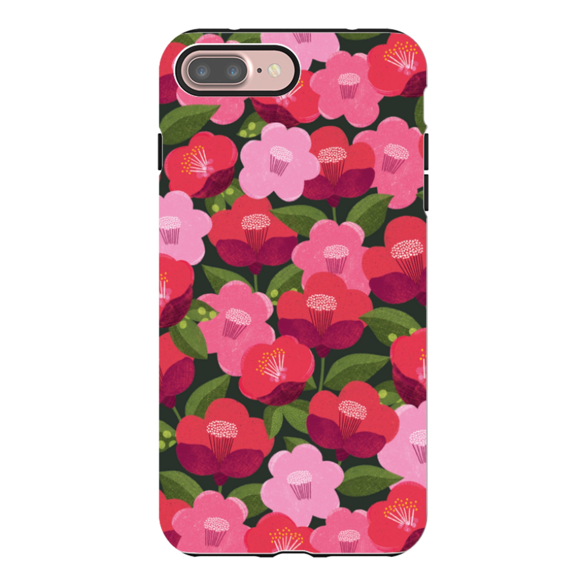 iPhone Tough Case - Camellia II By Ali Brookes