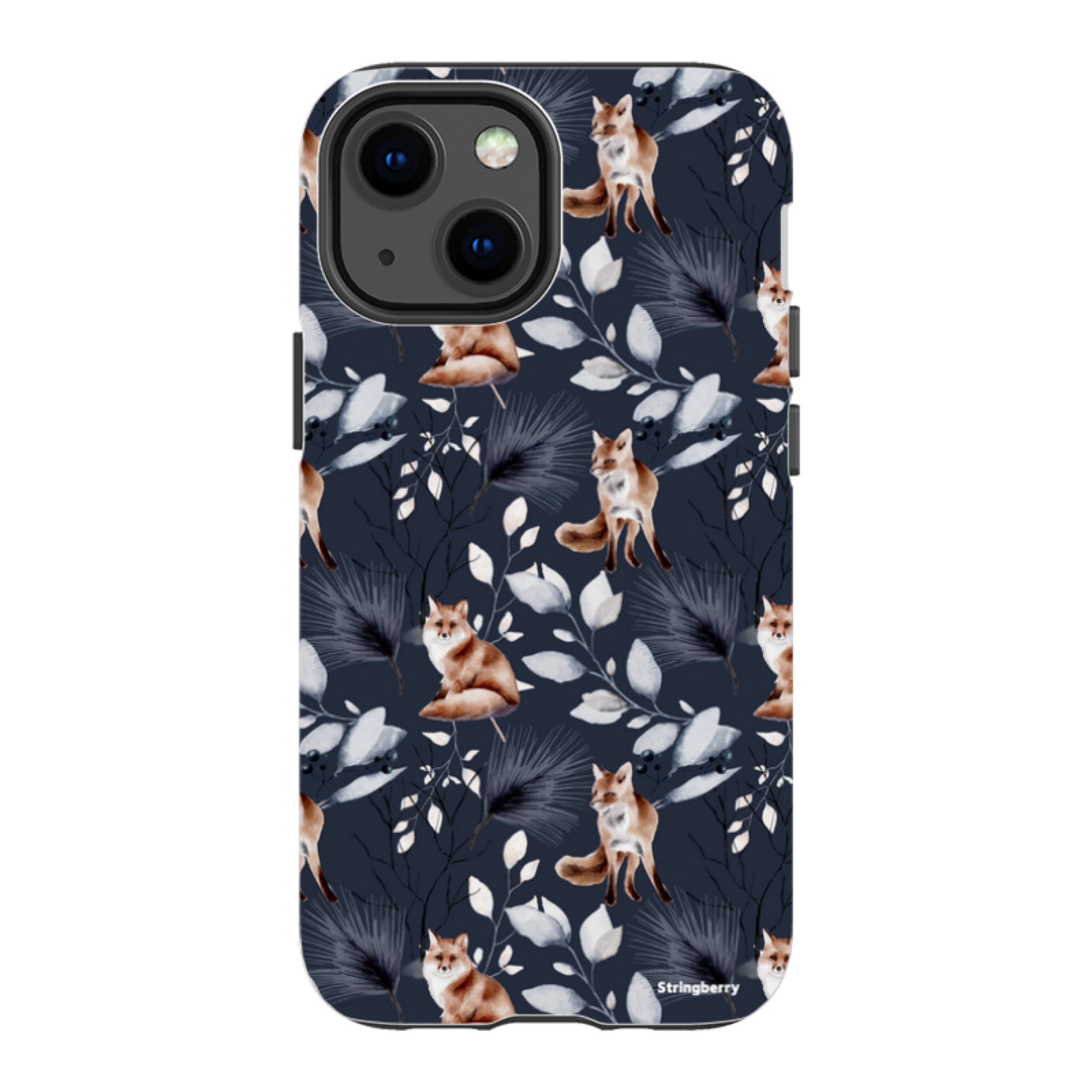 iPhone Tough Case - Foxy Xmas