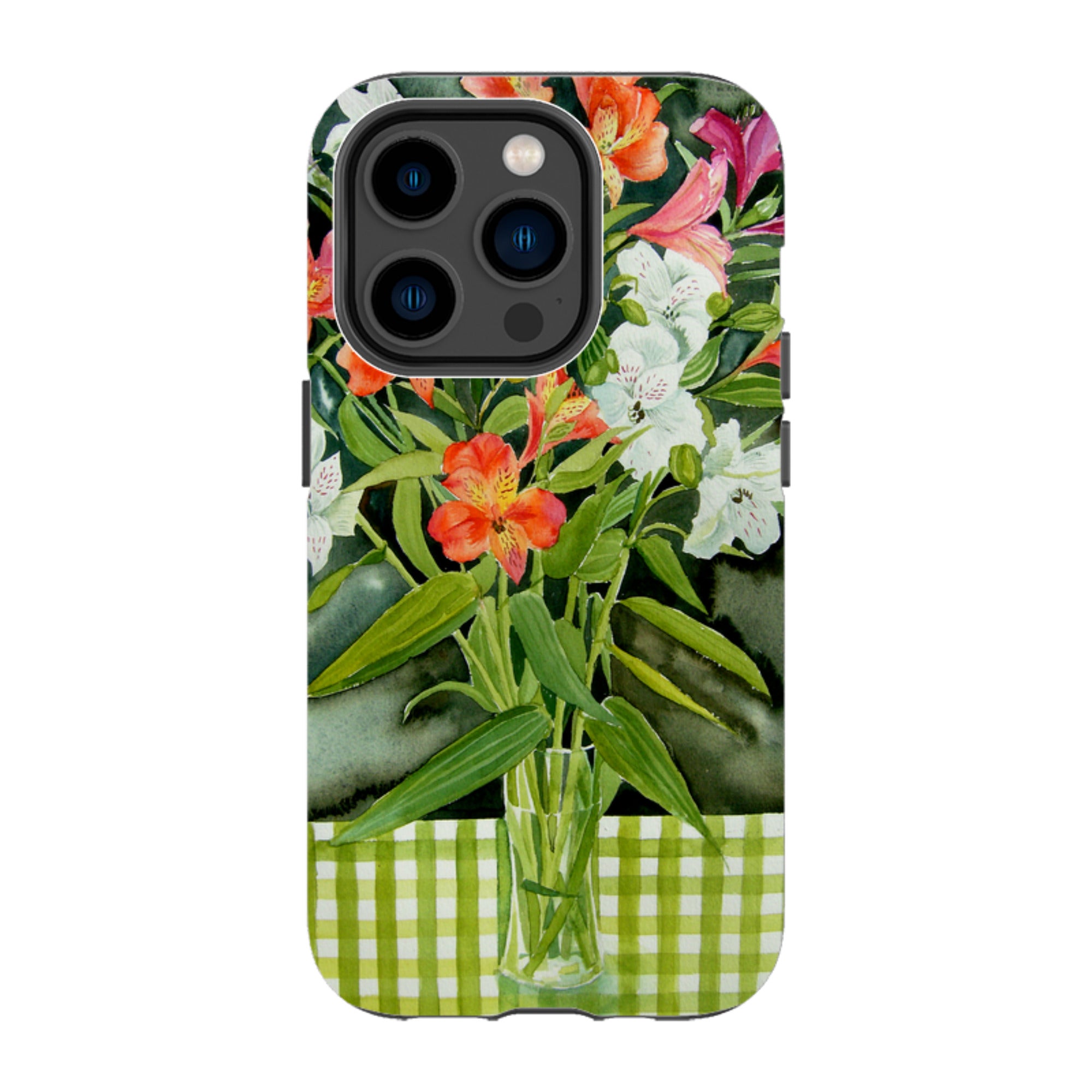 iPhone Tough Case - Fresias By Mary Stubberfield