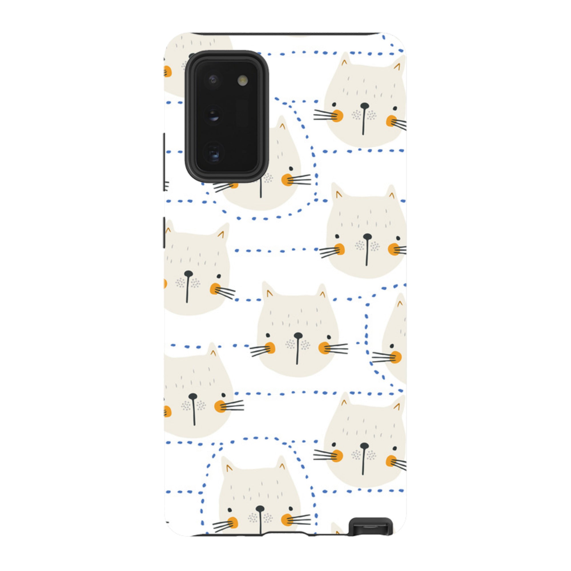 Samsung Tough Case - Cat Tiles