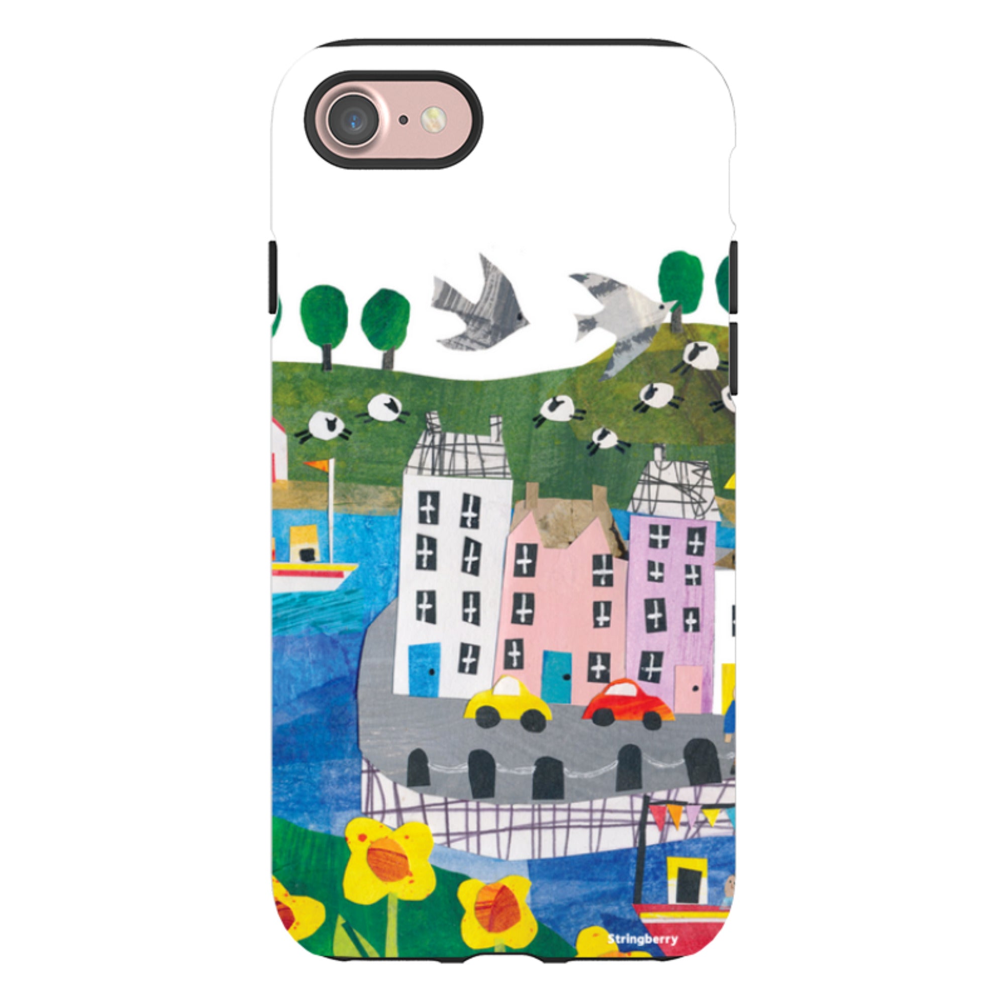 iPhone Tough Case - Countryscape V By Tracey English