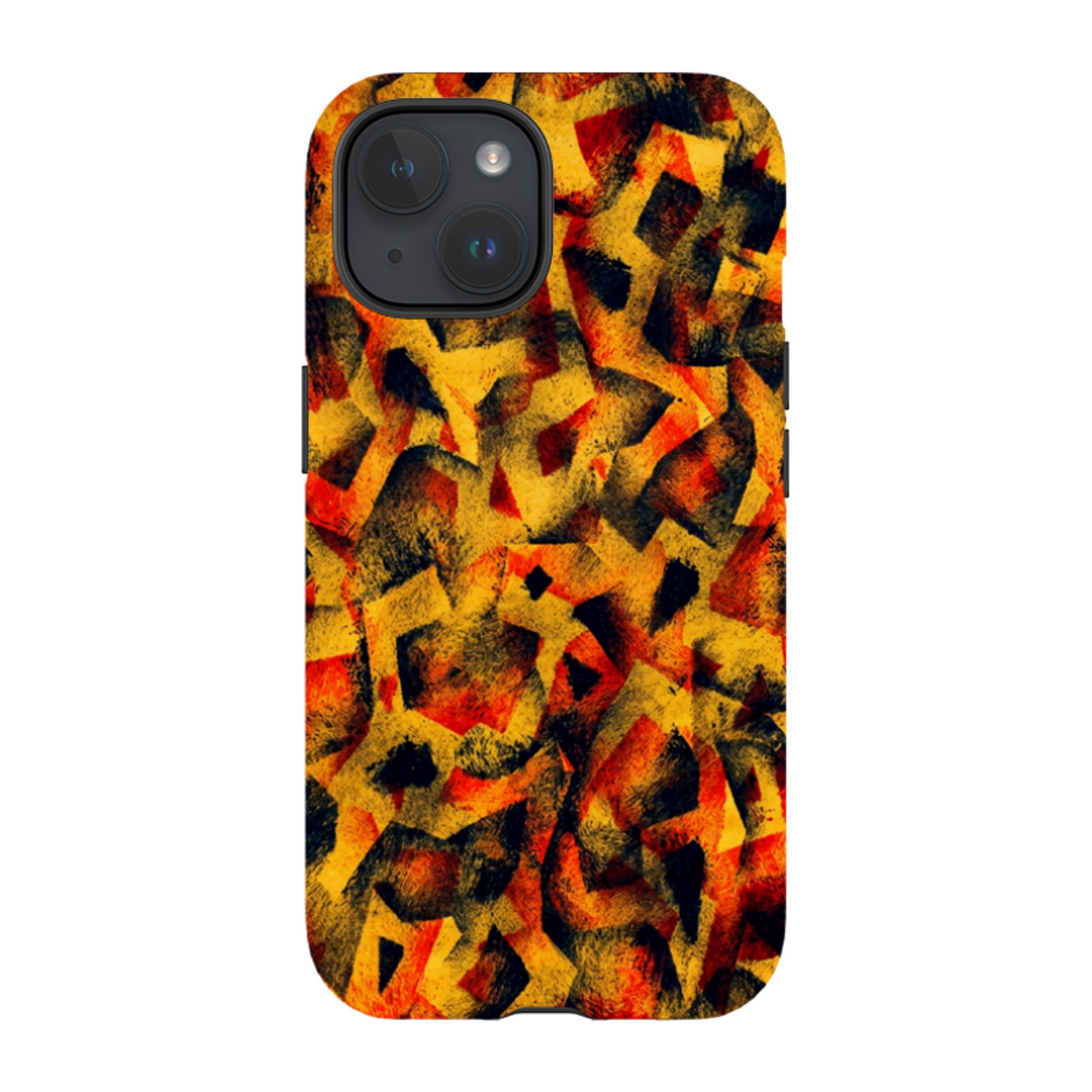 iPhone Tough Case - Abstract Cubism