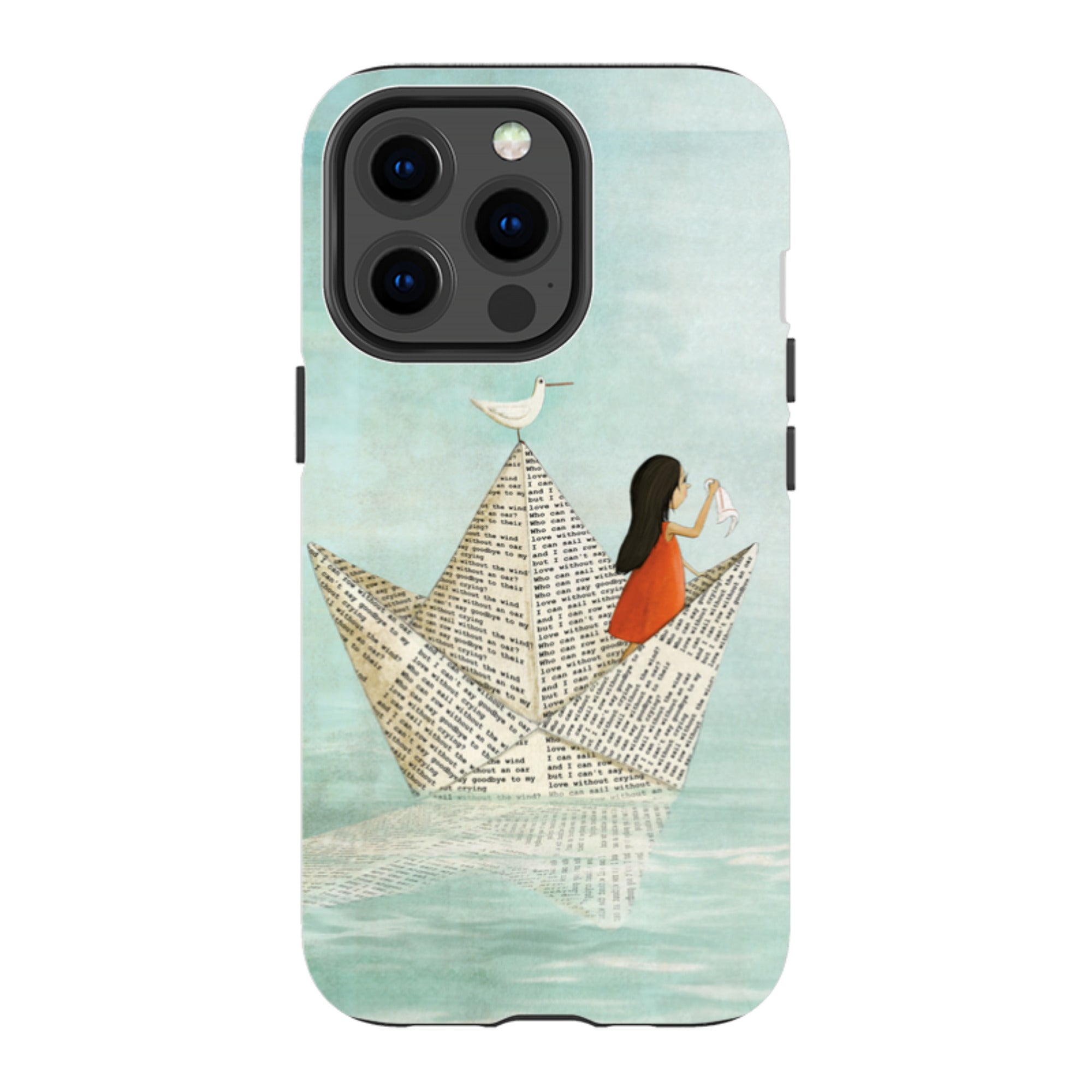 iPhone Tough Case - Sail Without A Wind By Maja Lindberg