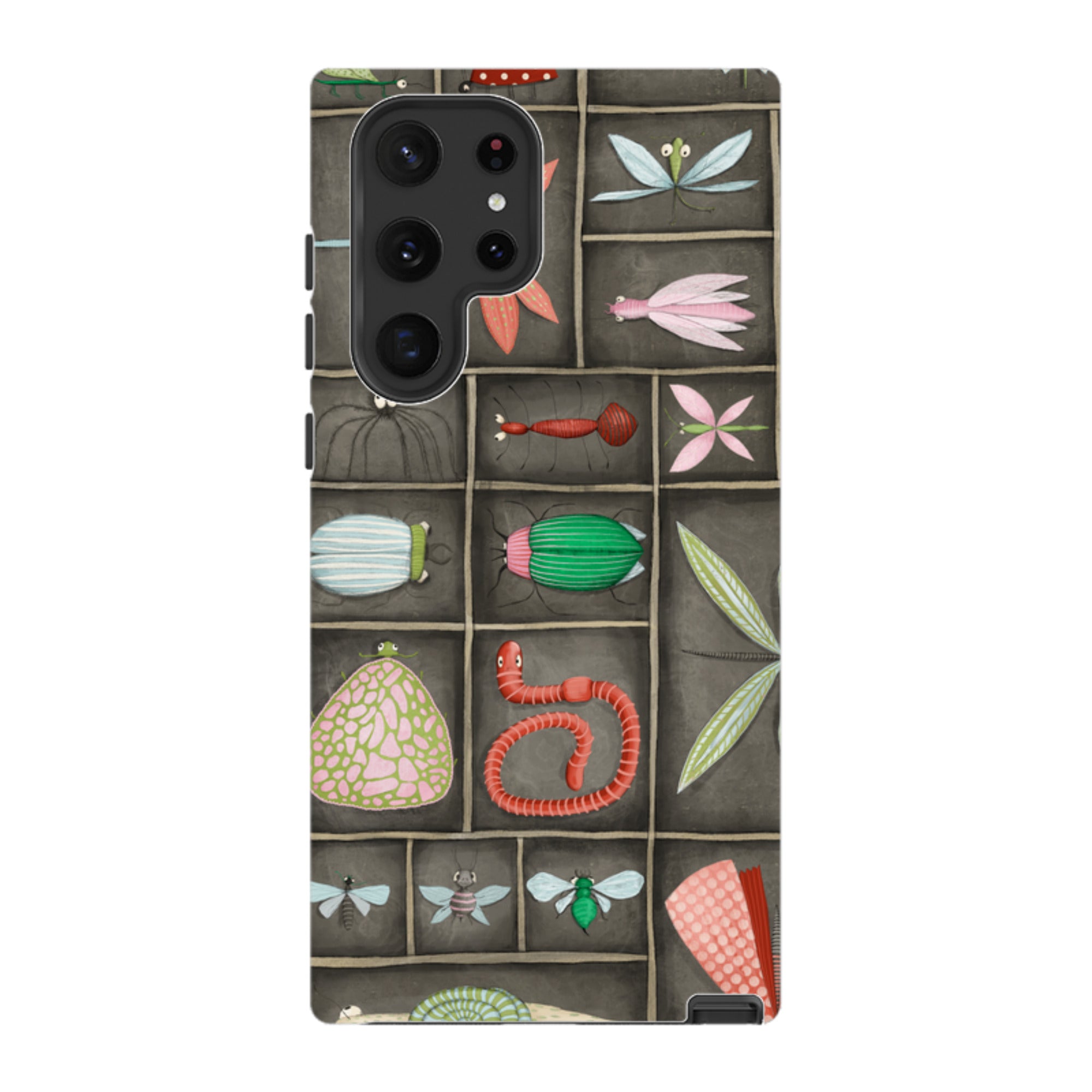 Samsung Tough Case - Cabinet Of Bugs By Maja Lindberg