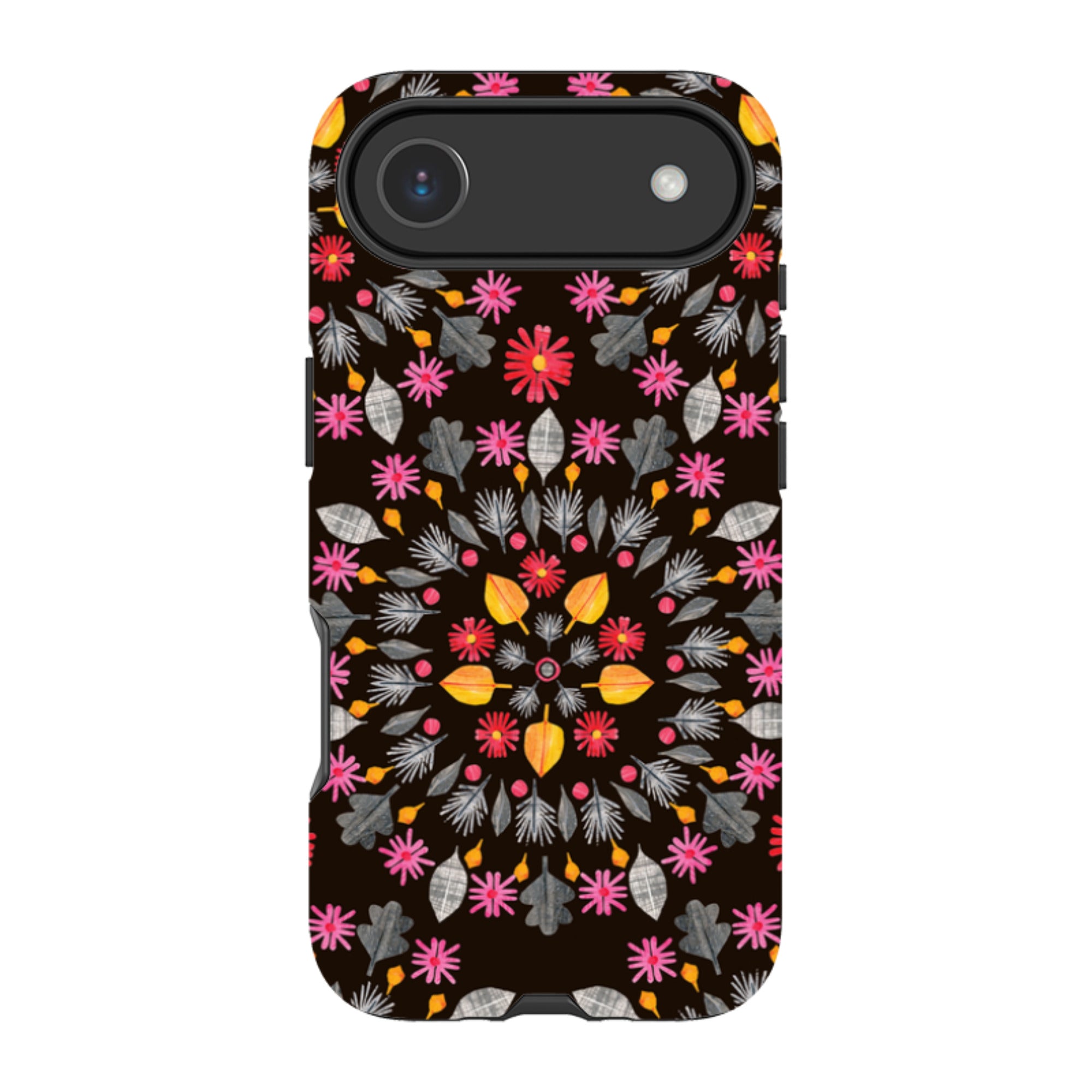iPhone MagSafe Tough Case - Autumn Mandala By Tracey English