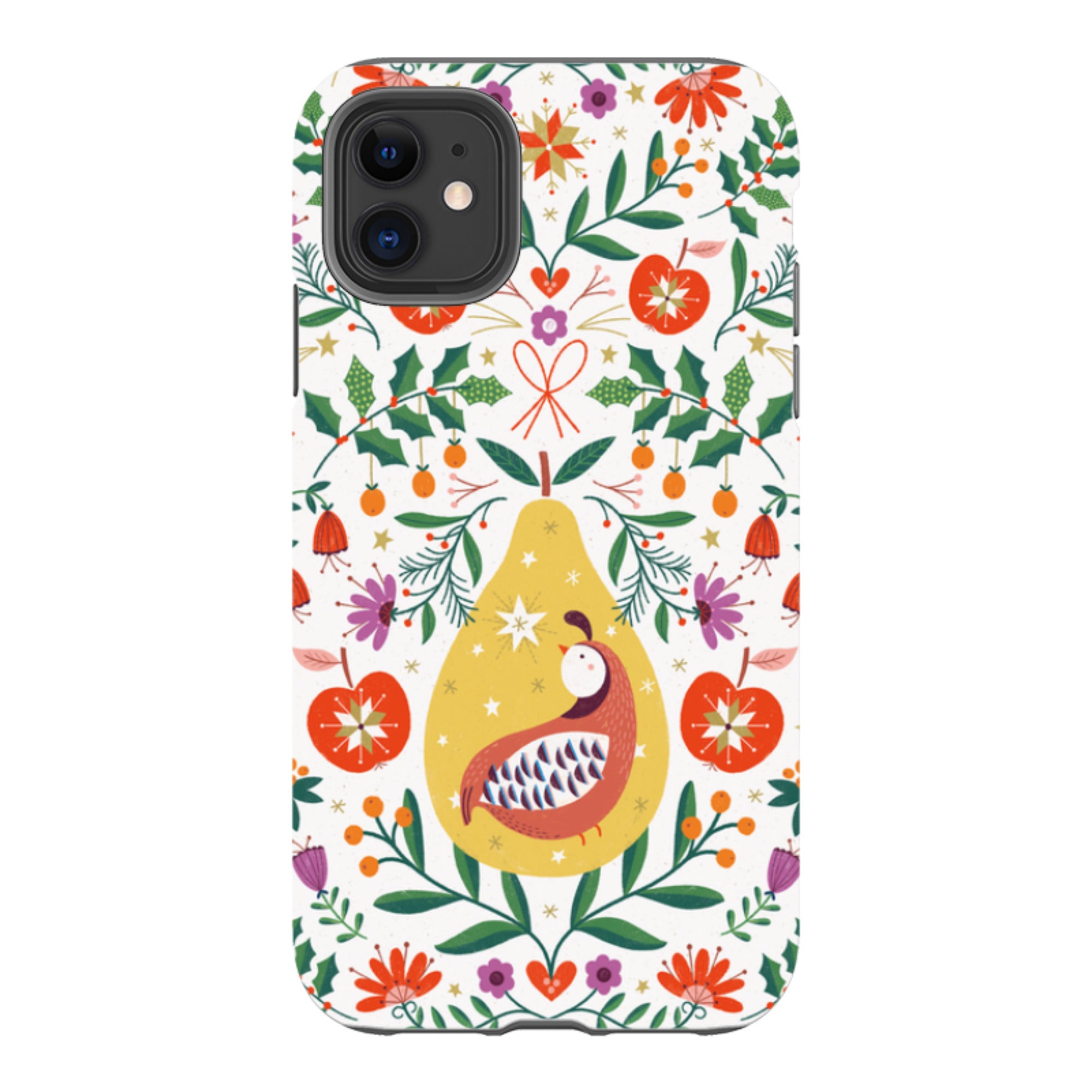 iPhone Tough Case - Festive Fruits By Ali Brookes