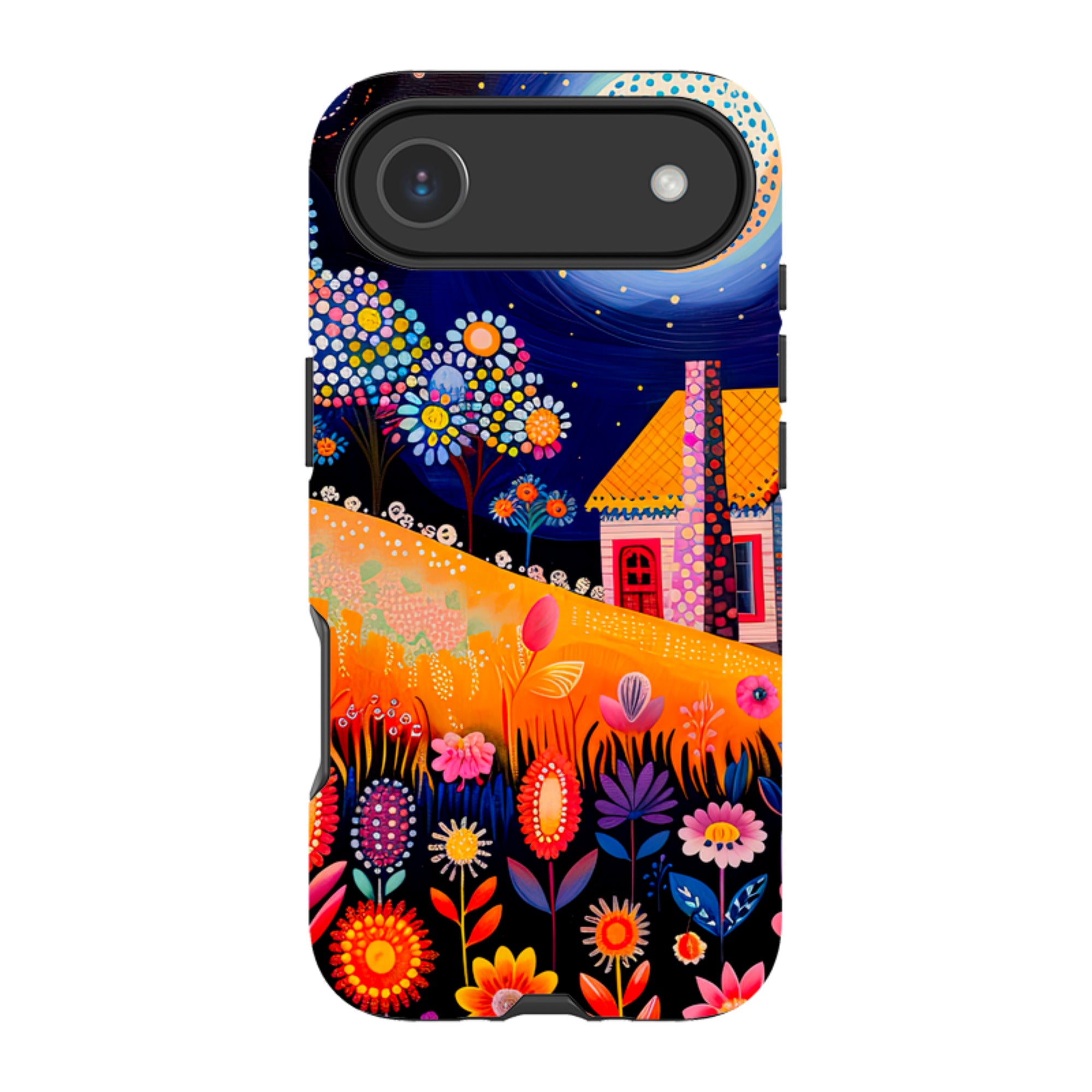 iPhone Case - Folk Art House I