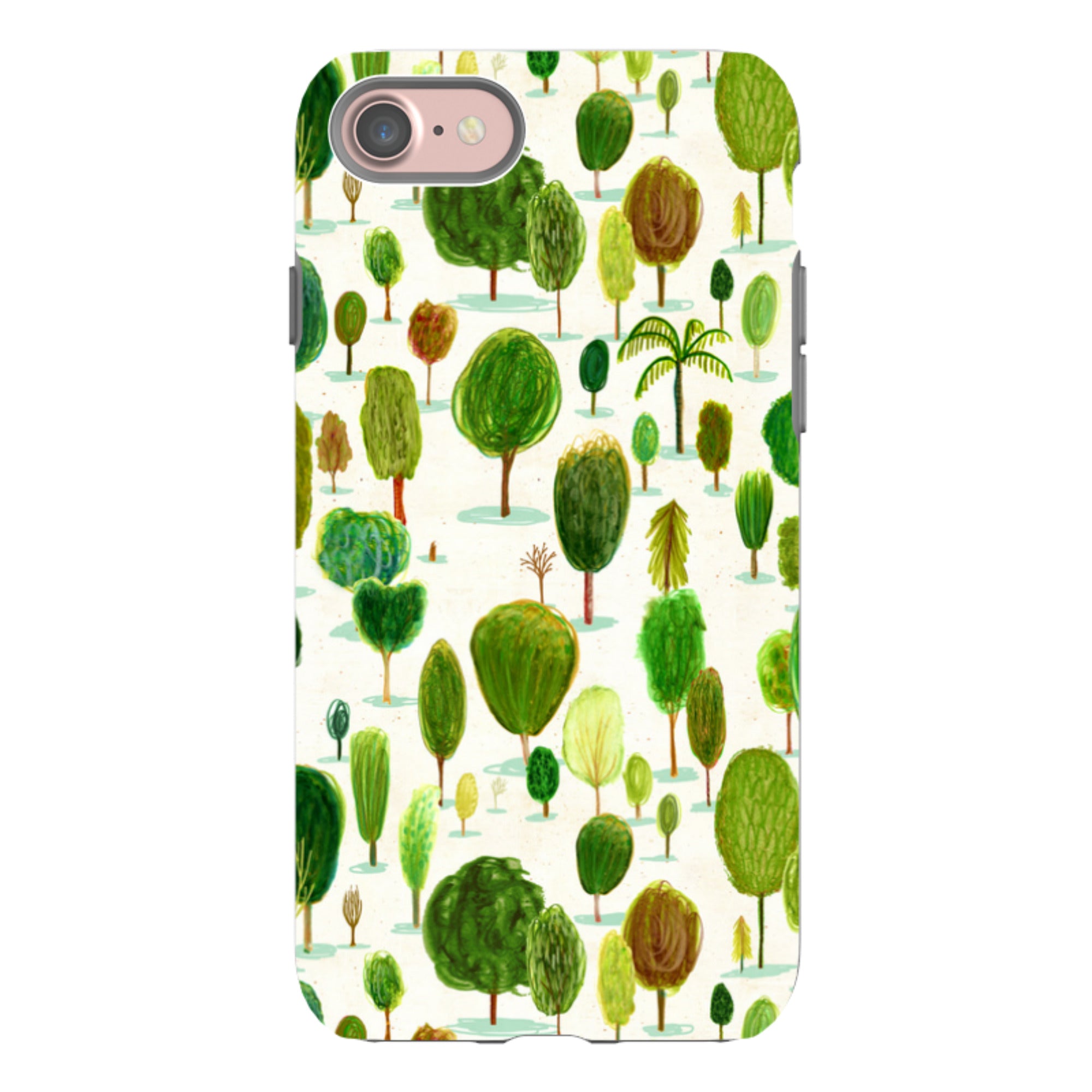 iPhone Tough Case - Summer In The Arboretum By Katherine Quinn