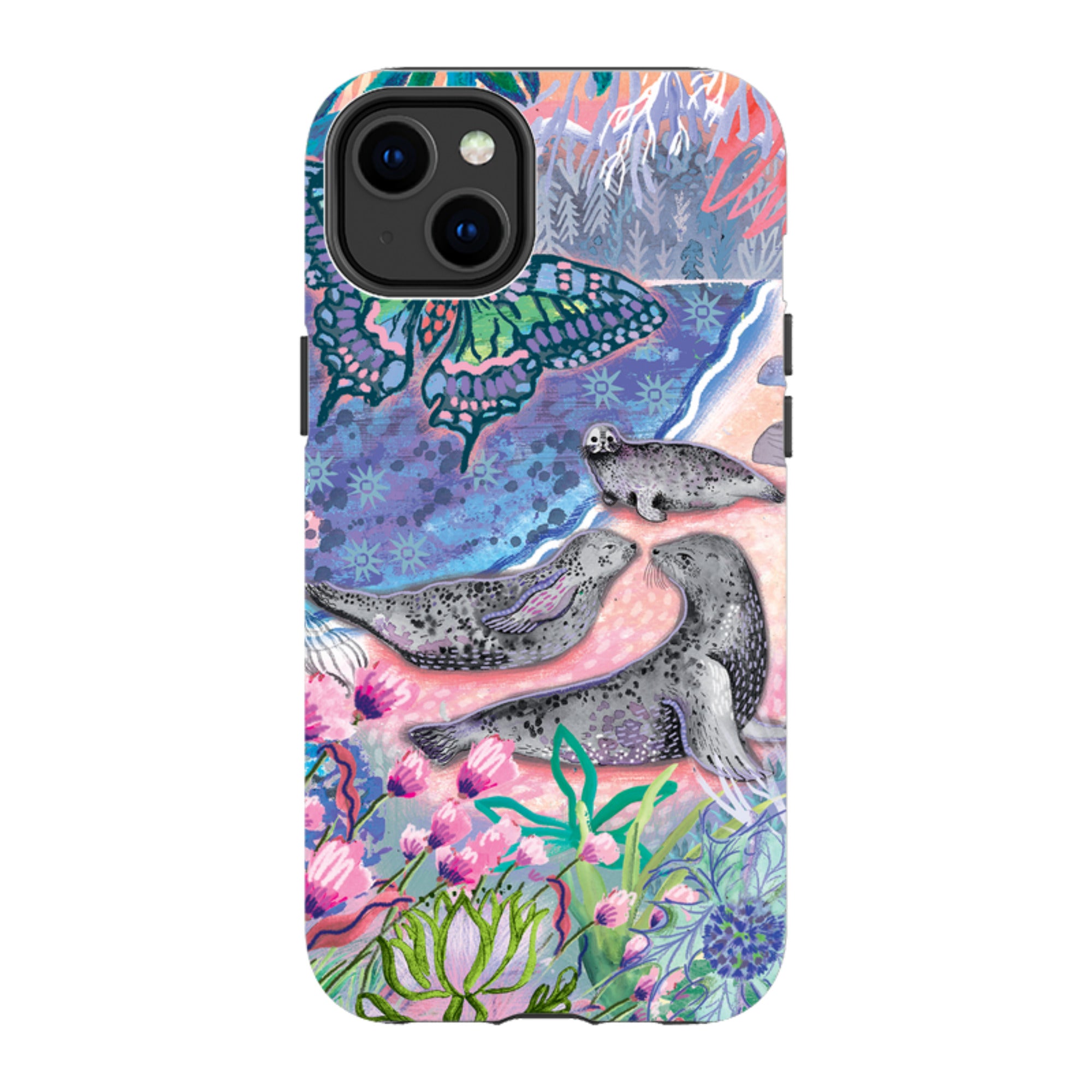 iPhone Case - Scenic Seals Of Norfolk By Emma Frances Grant