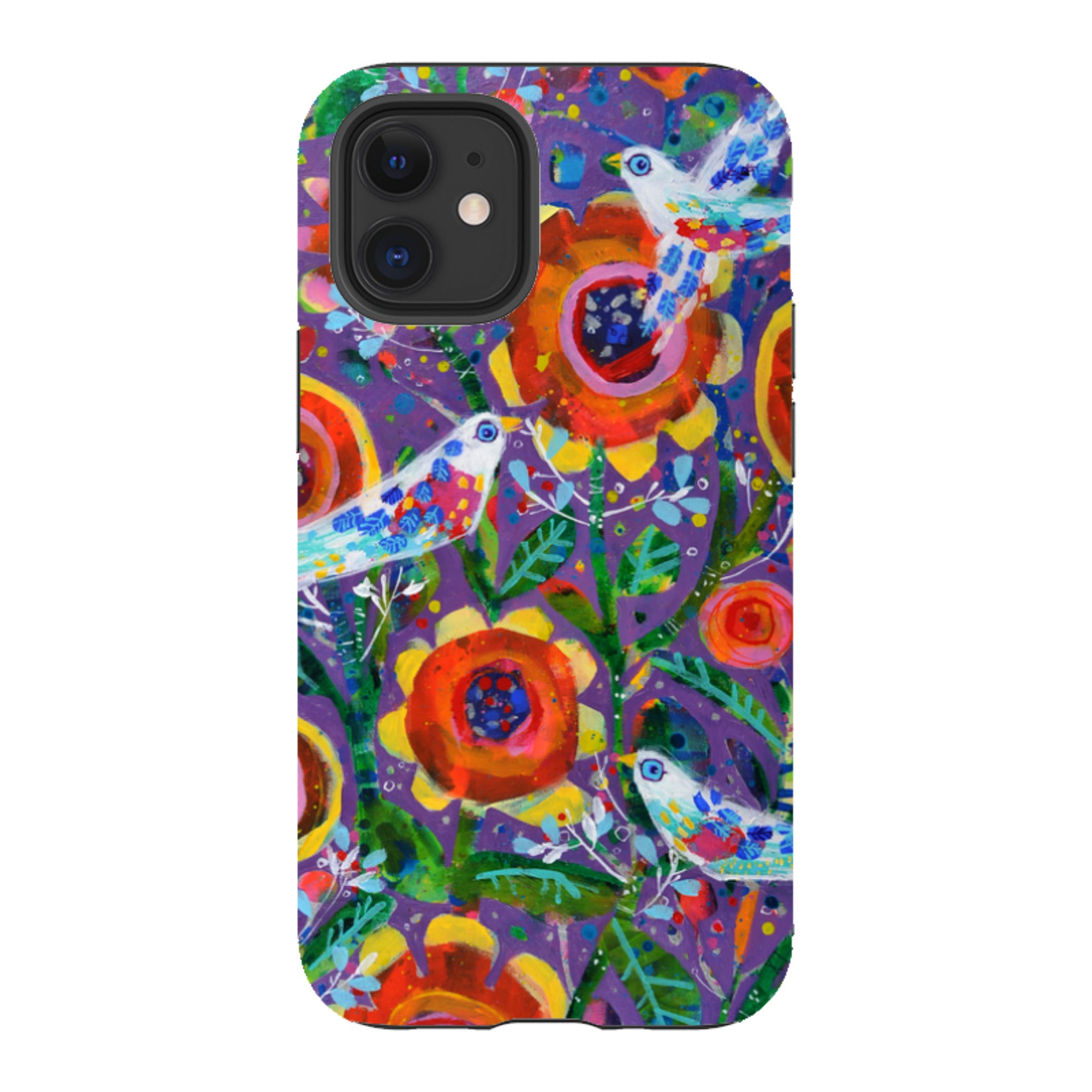 iPhone Tough Case - Garden Party By Claire West