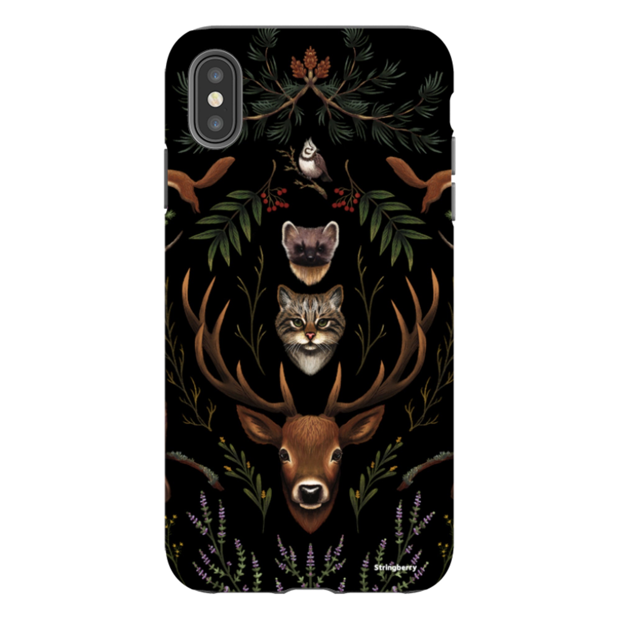 iPhone Tough Case - Highland Wildlife By Anna Stead