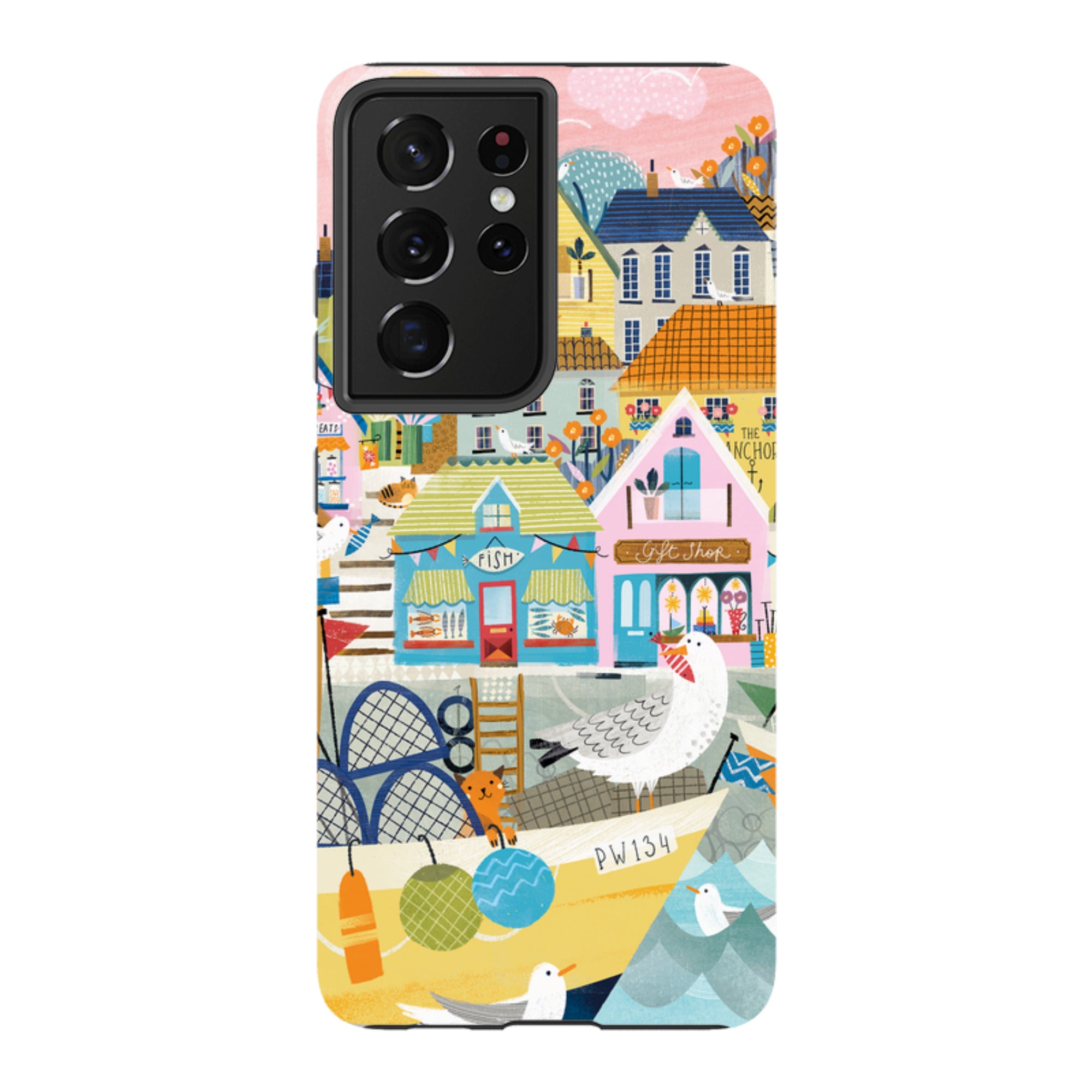 Samsung Tough  Case - Harbour 2 By Ali Brookes