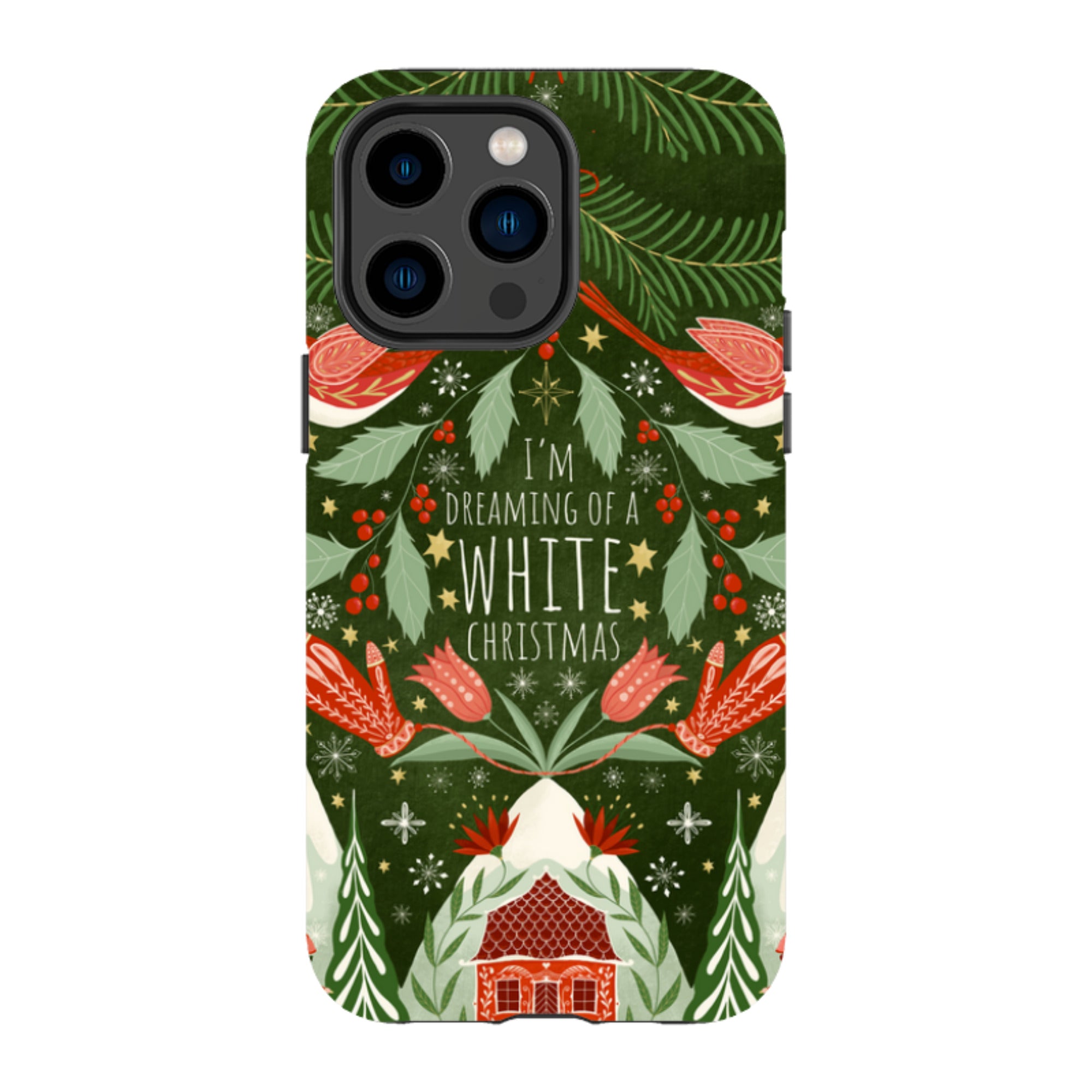 iPhone MagSafe Tough Case - I'm Dreaming Of A White Christmas By Maja Lindberg