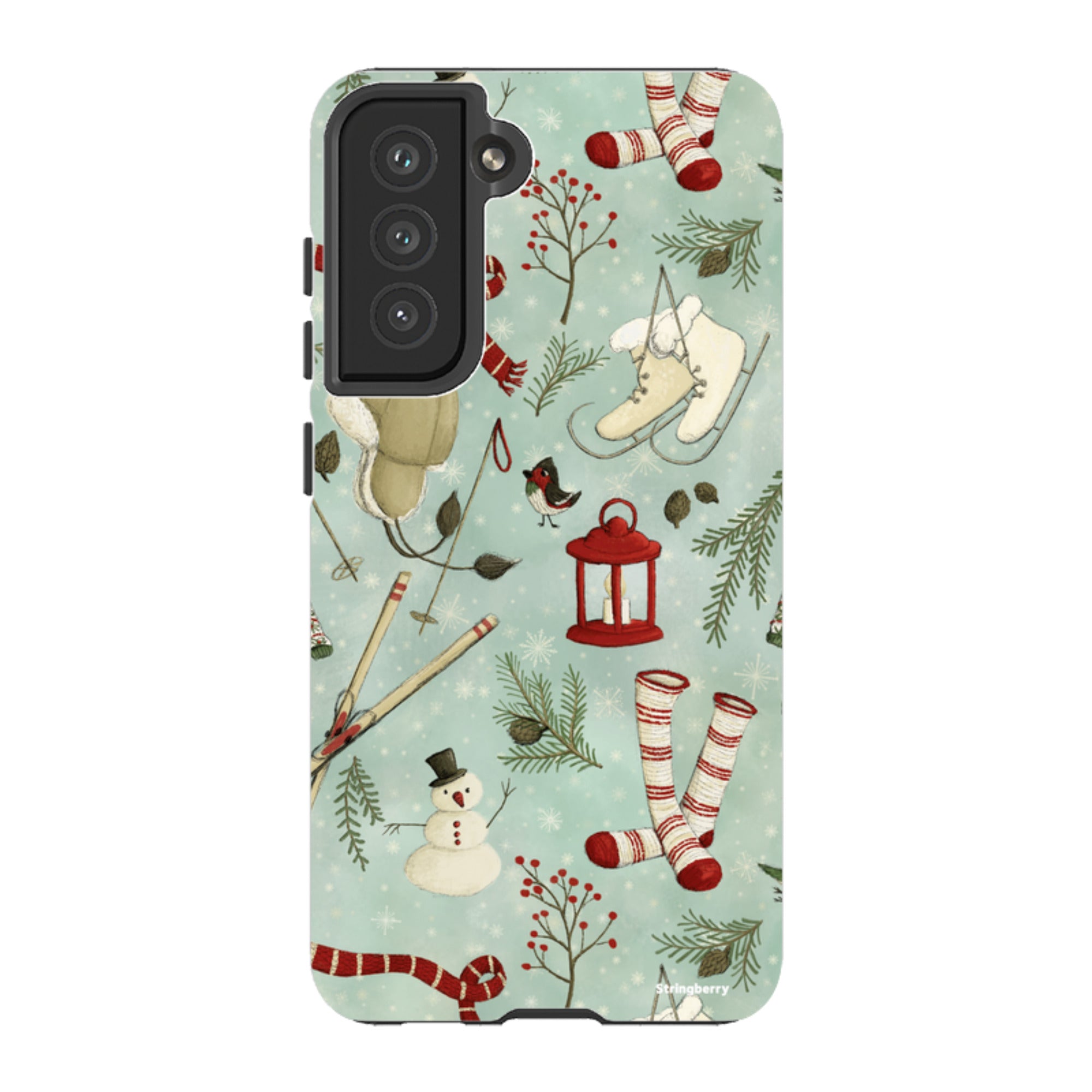 Samsung Tough Case - Winter Pattern By Maja Lindberg