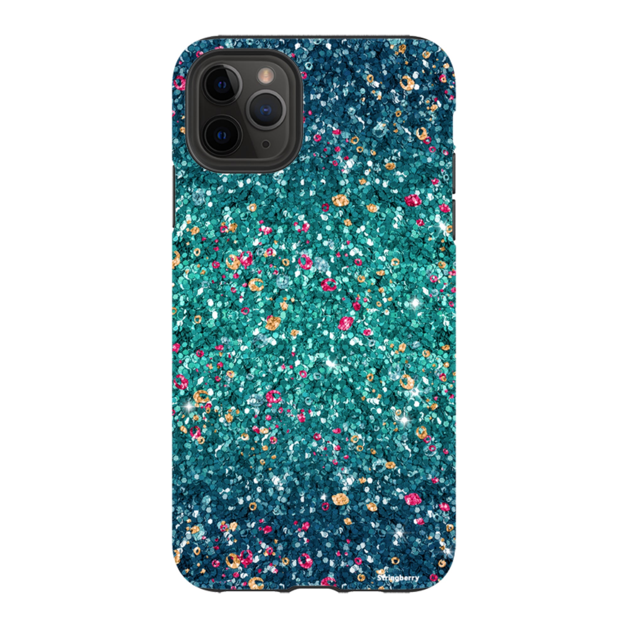 iPhone Tough Case - Butterfly Comet (case does not glitter)