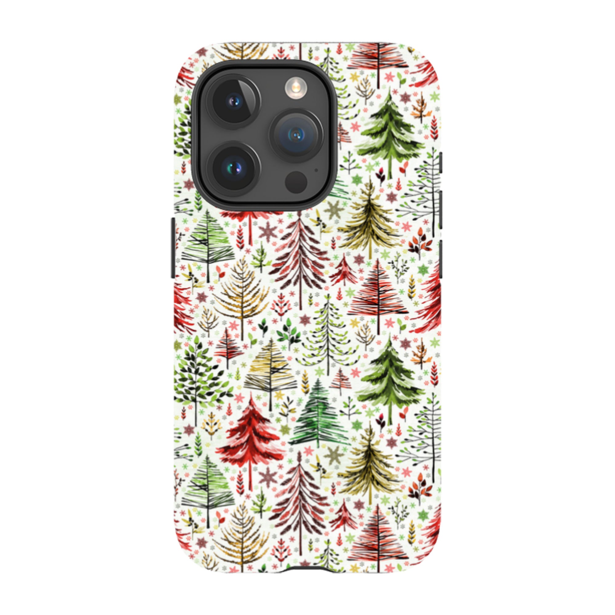 iPhone MagSafe Tough Case -  Xmas Trees By Elisabeth Haager