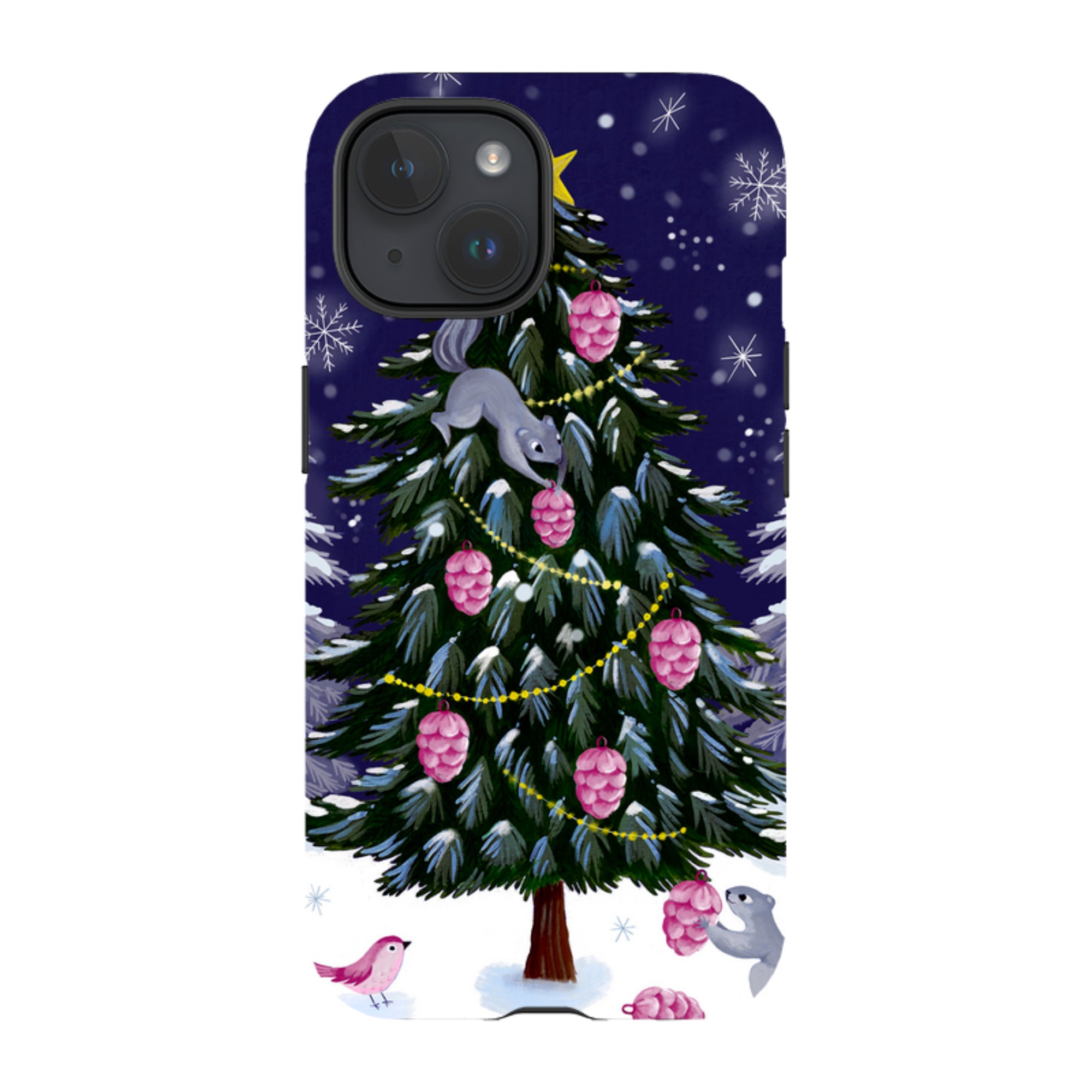 iPhone MagSafe Tough Case - Squirrel Tree By Bex Parkin