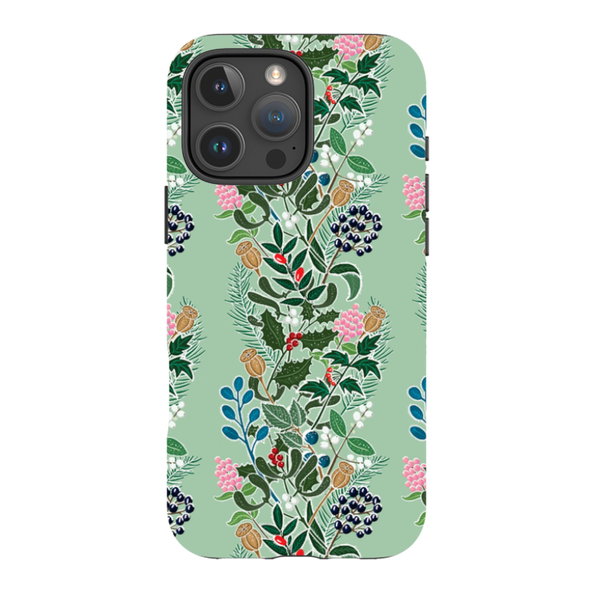 iPhone Tough Case - Winter Hedge-1 By kate Heiss