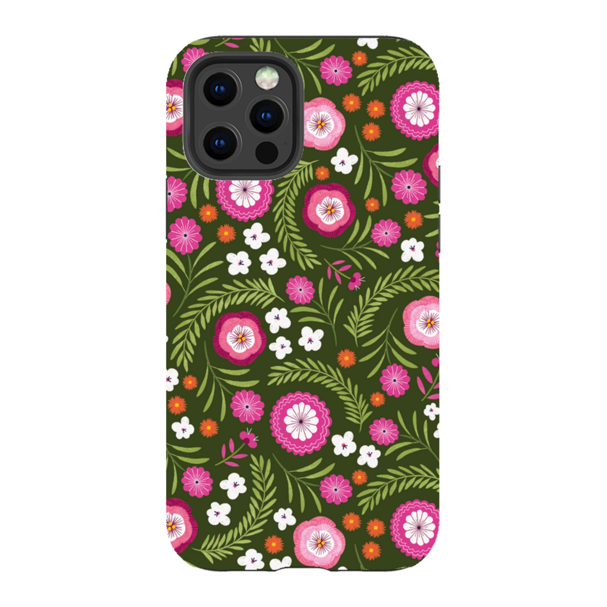 iPhone Tough Case - Posy Garden II By Ali Brookes