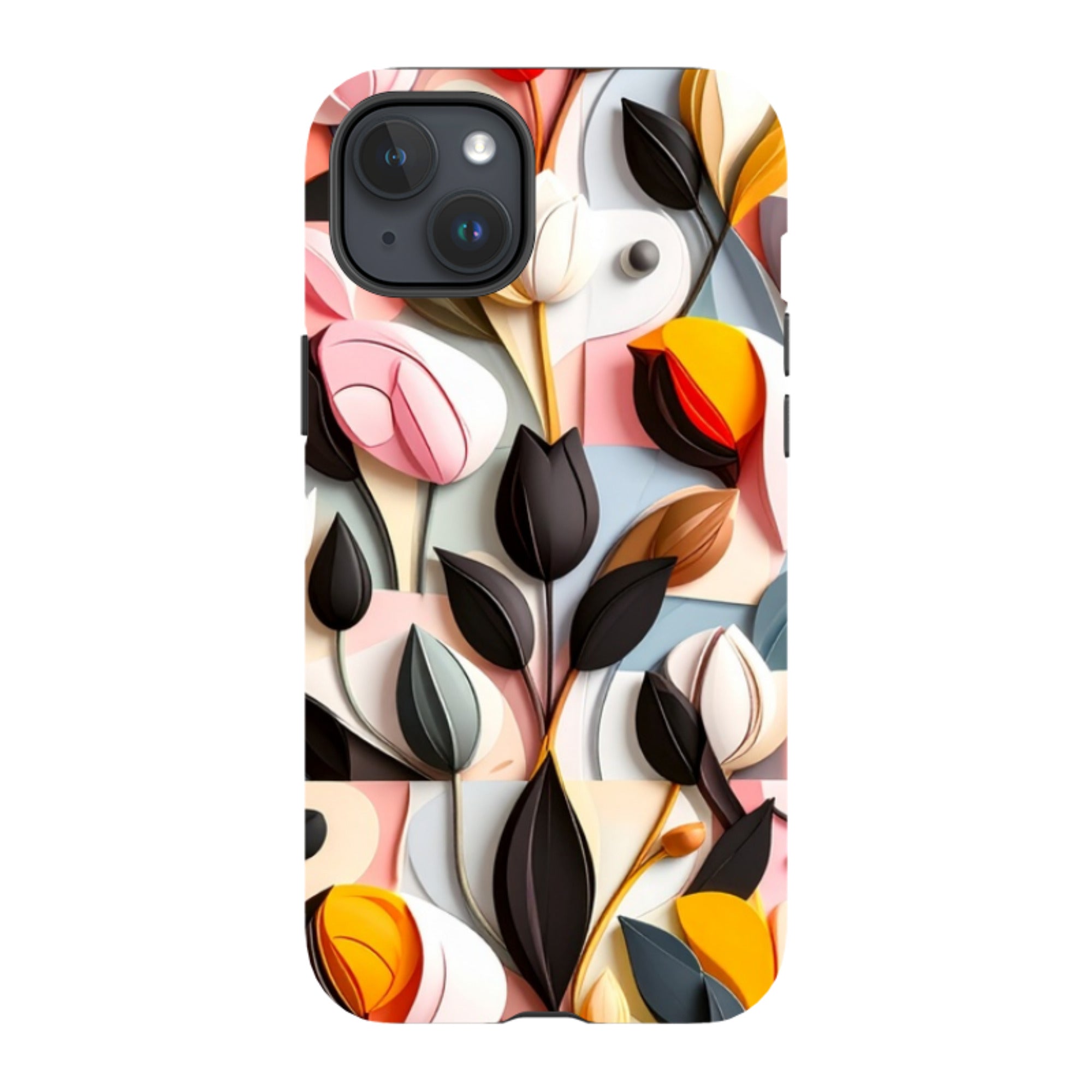 iPhone MagSafe Tough Case - Summer Tulips