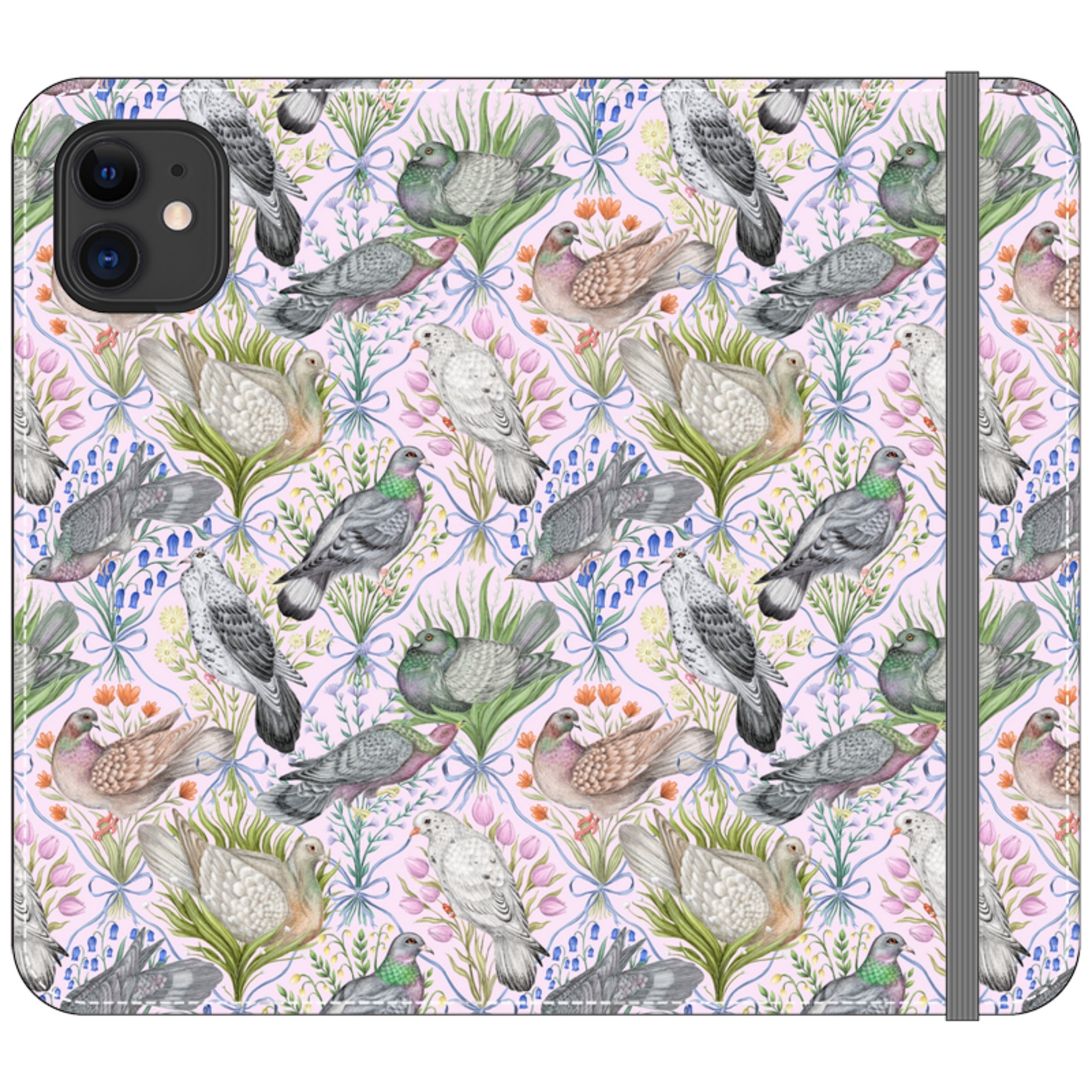 Pigeon Pals Wallet Case By Catherine Rowe