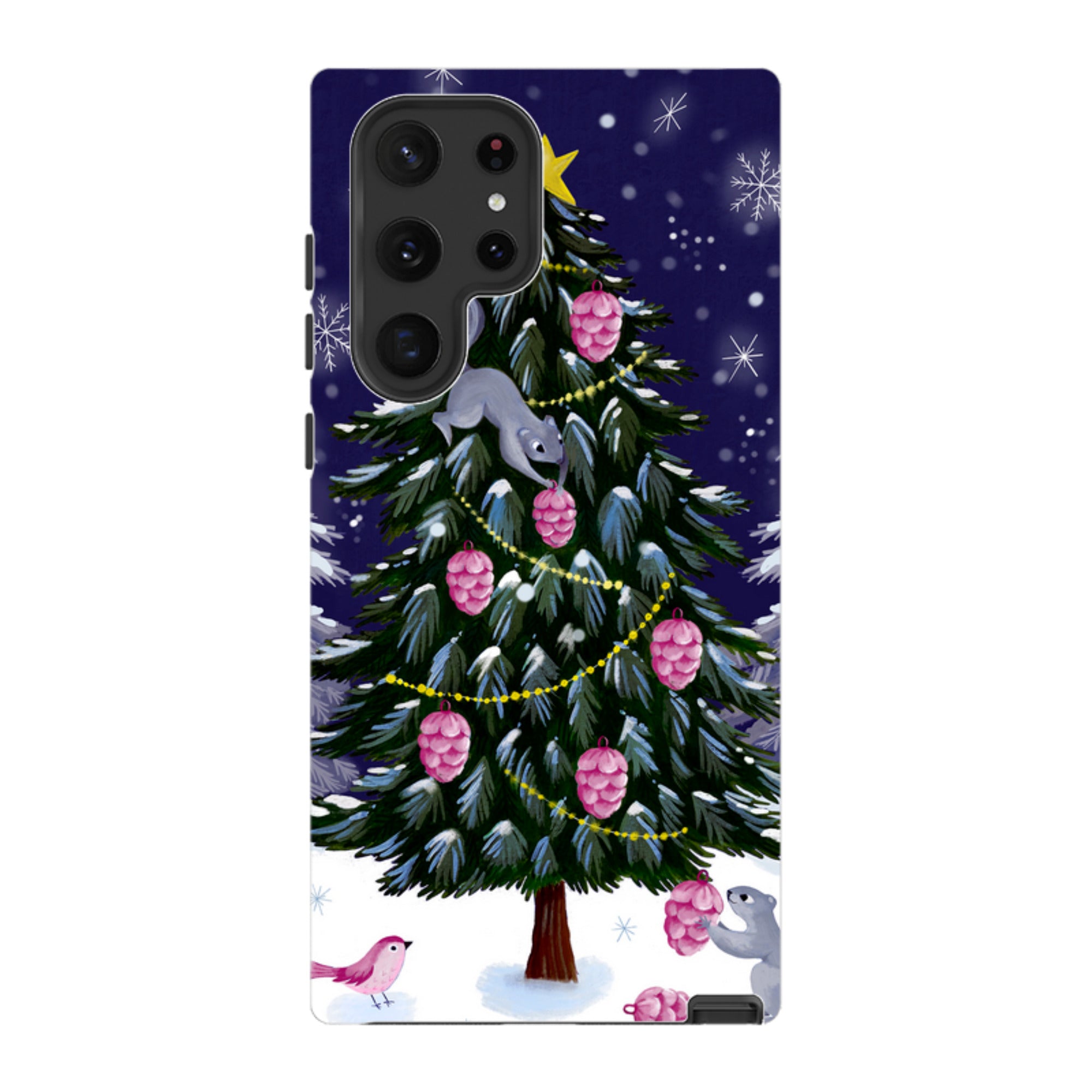 Samsung Tough Case - Squirrel Tree By Bex Parkin
