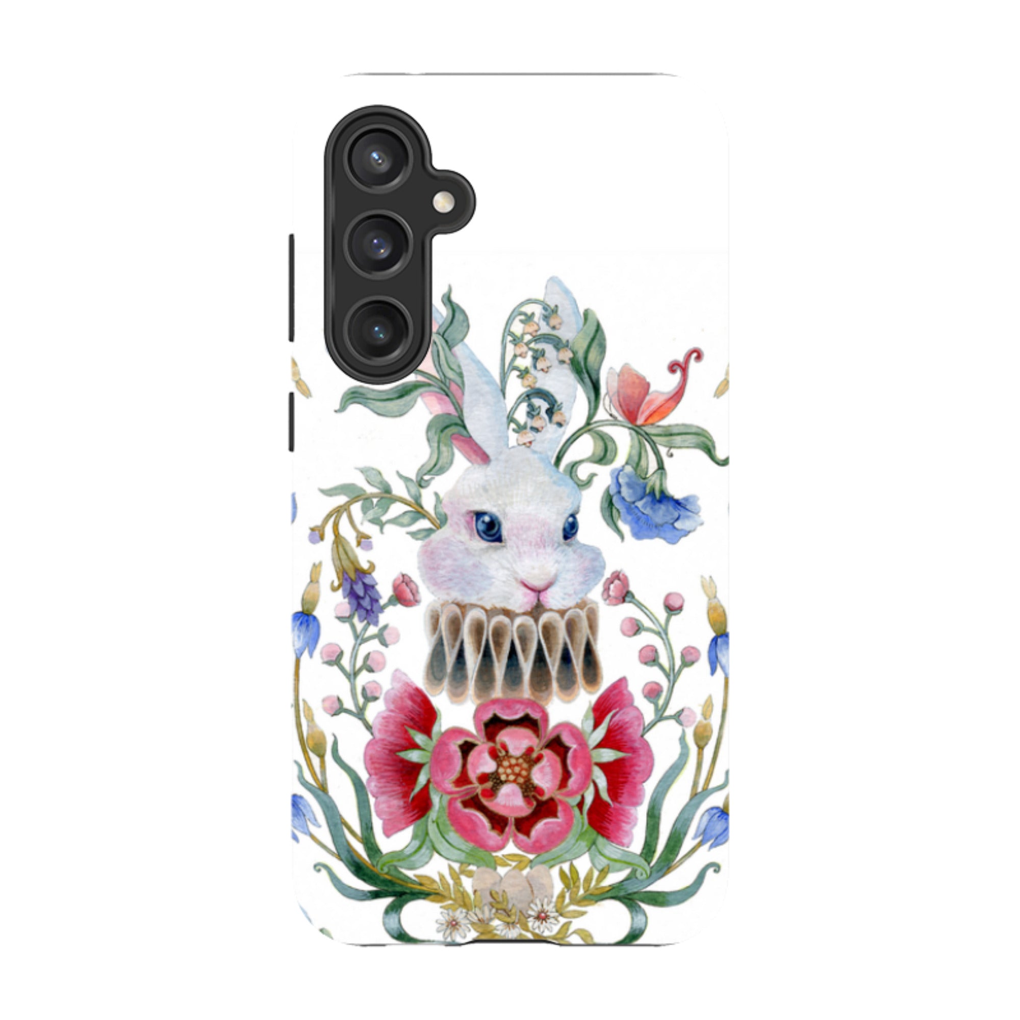 Samsung Tough Case - White Rabbit By Maria Matos