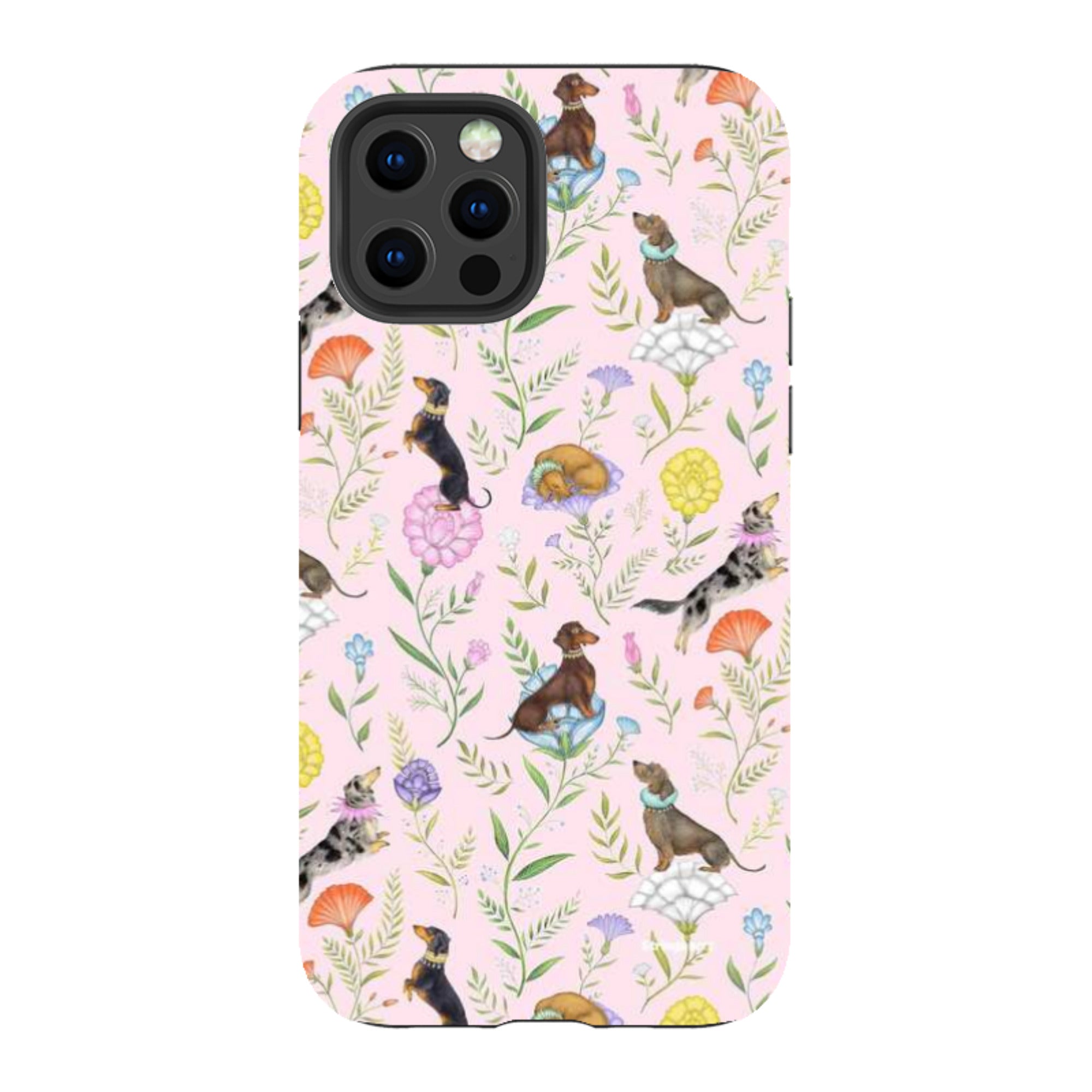 iPhone Tough Case - Doxy Day Afternoon Petal By Catherine Rowe